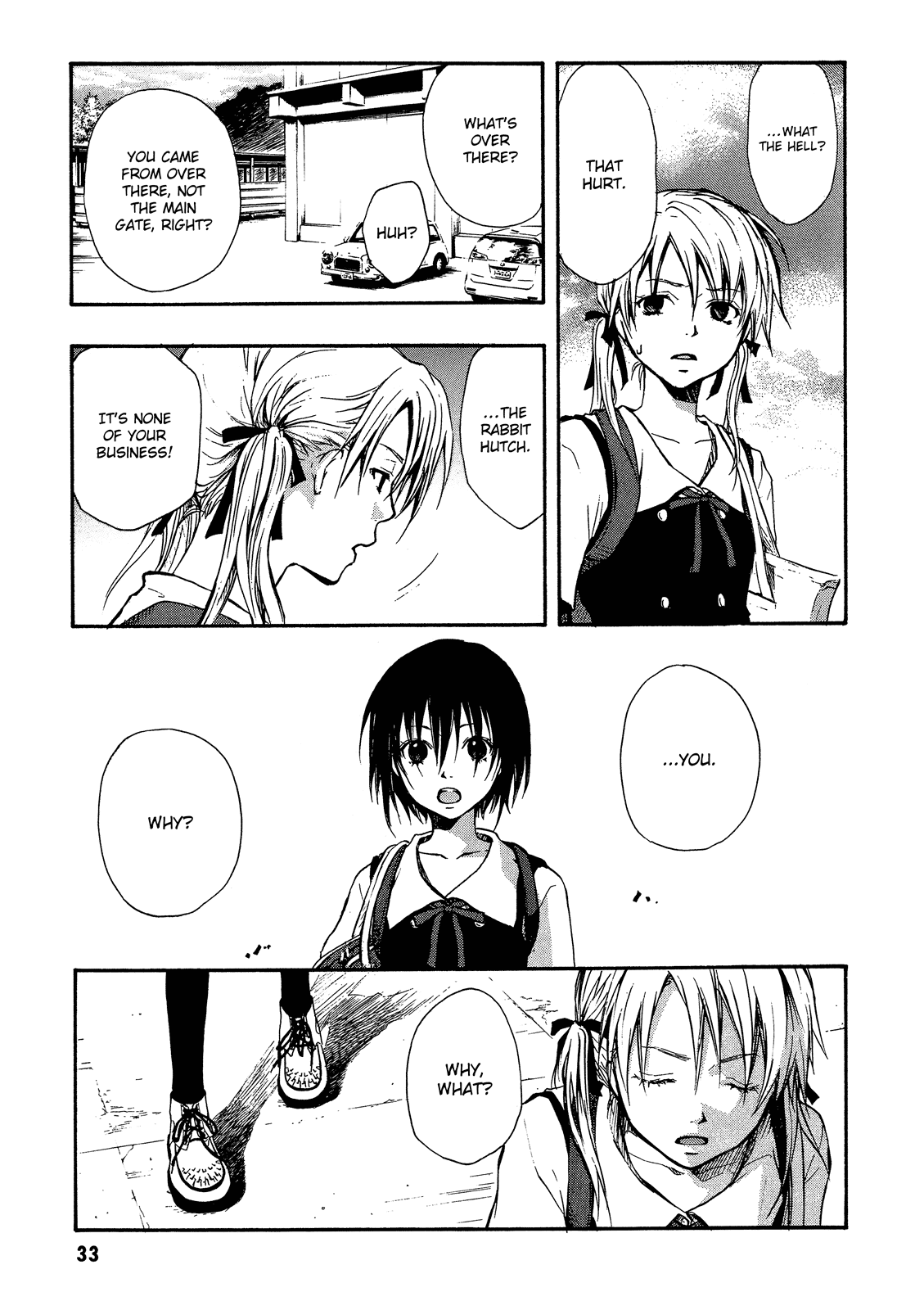Satougashi no Dangan wa Uchinukenai Chapter 1.2 page 33 - Chapter 1 v2 : Scene.1 - Exotic Lollipop (and other red roses)