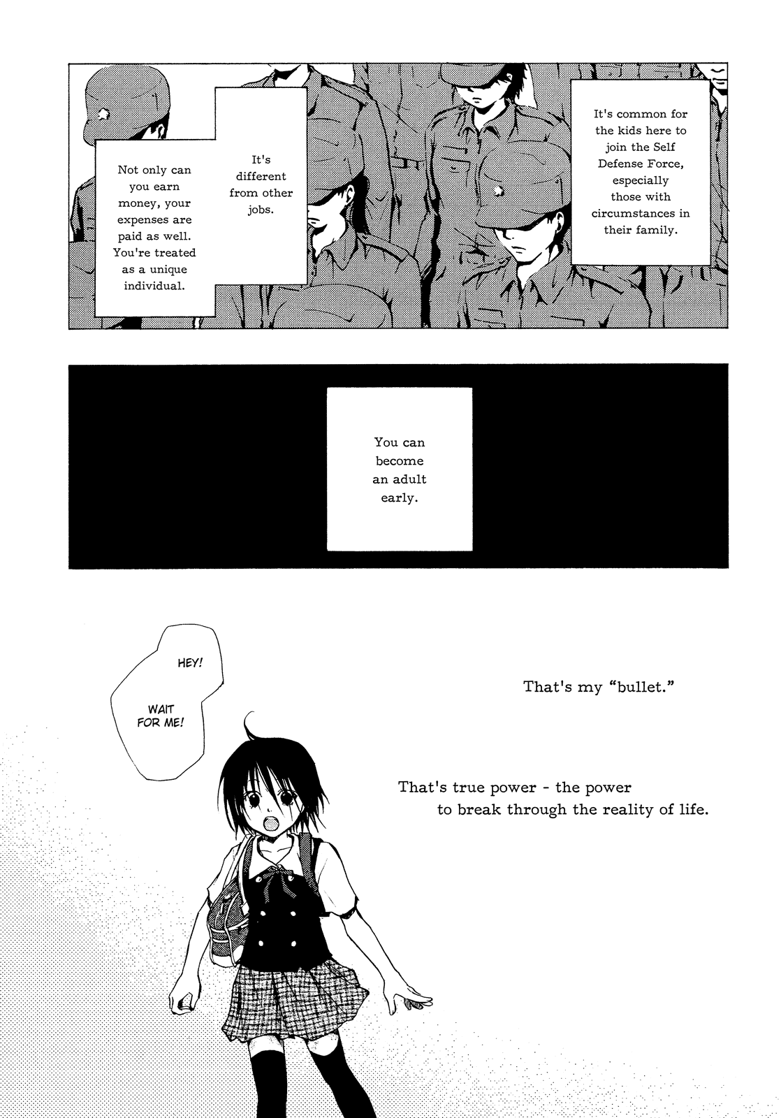 Satougashi no Dangan wa Uchinukenai Chapter 1.2 page 38 - Chapter 1 v2 : Scene.1 - Exotic Lollipop (and other red roses)