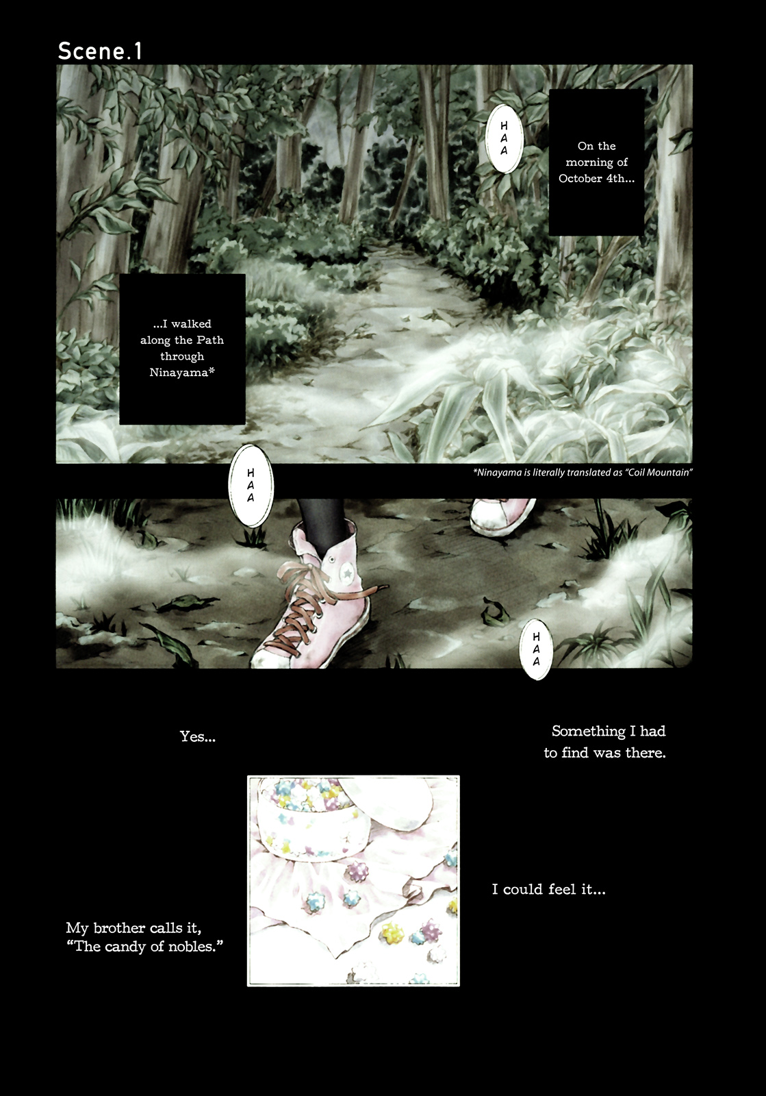 Satougashi no Dangan wa Uchinukenai Chapter 1.2 page 4 - Chapter 1 v2 : Scene.1 - Exotic Lollipop (and other red roses)