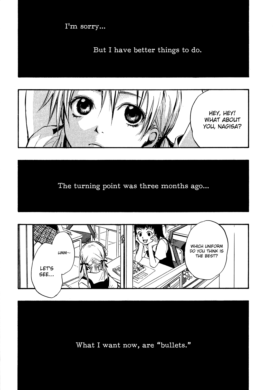 Satougashi no Dangan wa Uchinukenai Chapter 1.2 page 9 - Chapter 1 v2 : Scene.1 - Exotic Lollipop (and other red roses)