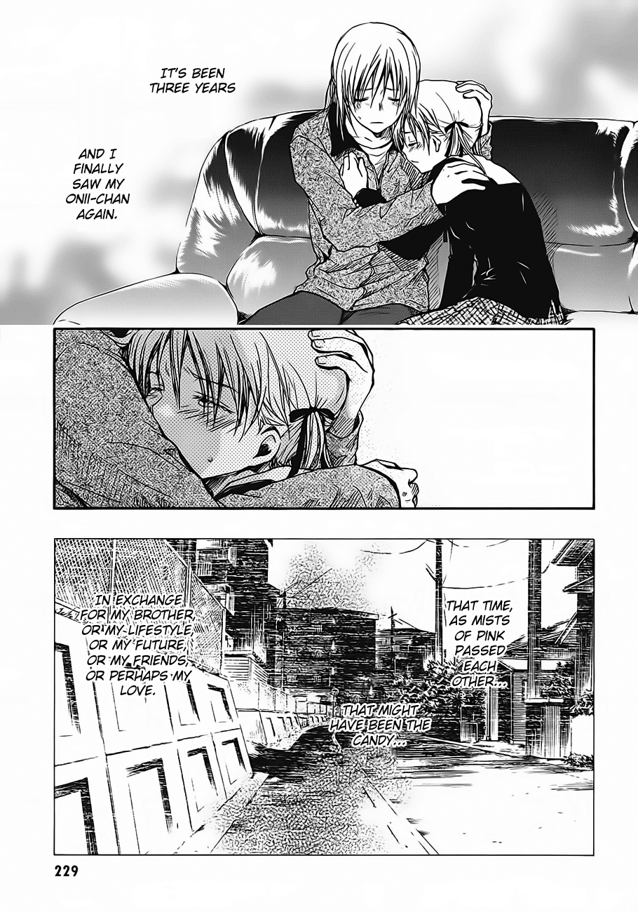 Satougashi no Dangan wa Uchinukenai Chapter 13.2 page 17 - Chapter 13 v2 : Last Scene - Prayer or Fate [End]