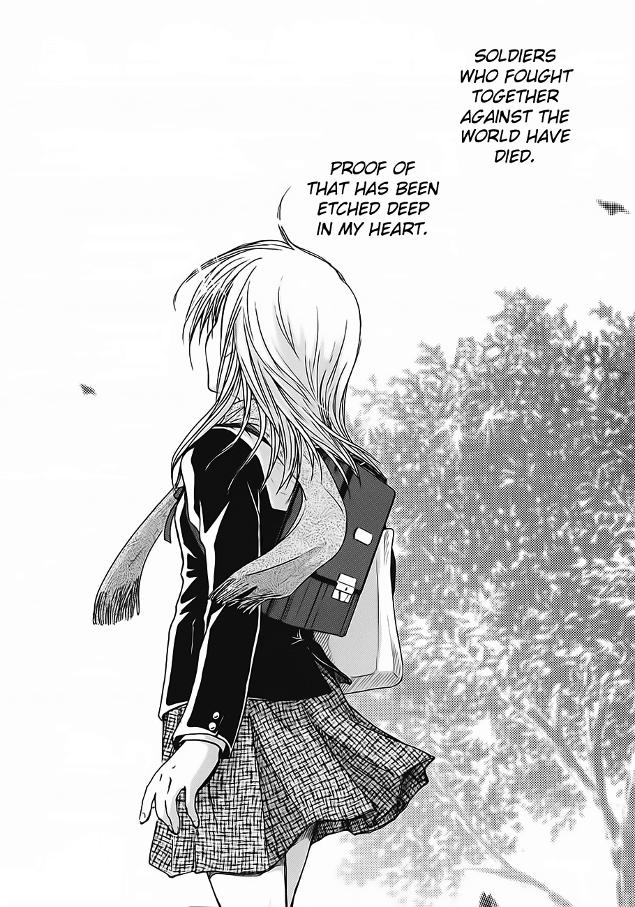 Satougashi no Dangan wa Uchinukenai Chapter 13.2 page 39 - Chapter 13 v2 : Last Scene - Prayer or Fate [End]