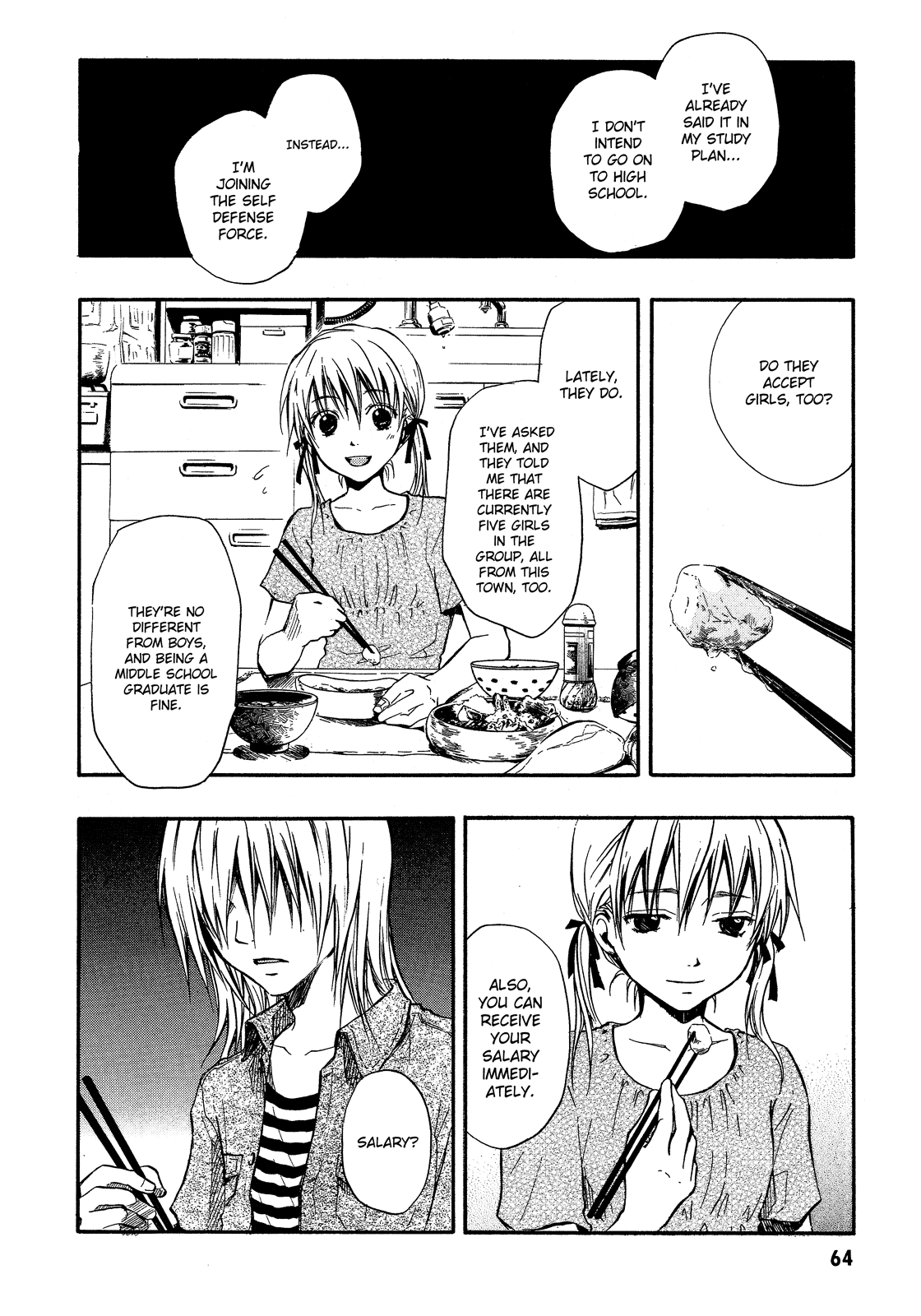 Satougashi no Dangan wa Uchinukenai Chapter 2.2 page 11 - Chapter 2 v2 : Scene.2 - HEAVENLY CREATURES