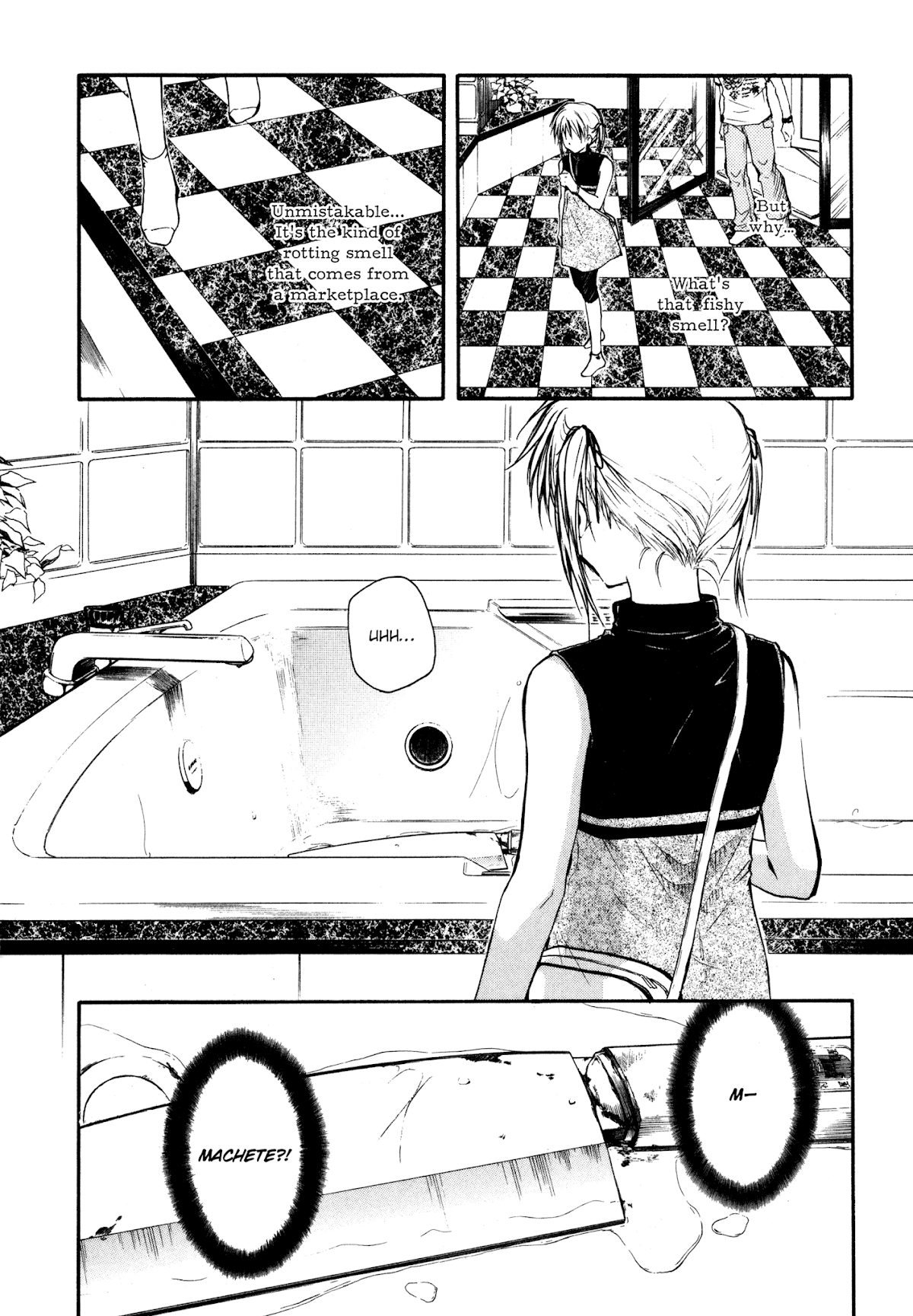 Satougashi no Dangan wa Uchinukenai Chapter 5.2 page 9 - Chapter 5 v2 : Scene.5 - Knife Edge Caress