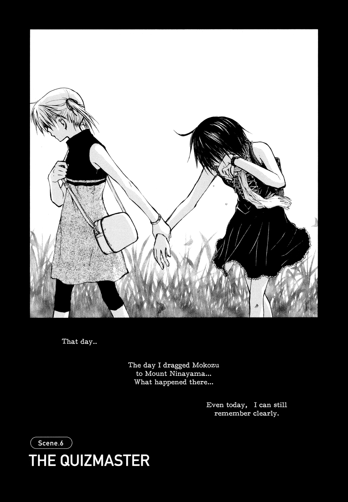 Satougashi no Dangan wa Uchinukenai Chapter 6.2 page 1 - Chapter 6 v2 : Scene.6 - THE QUIZMASTER