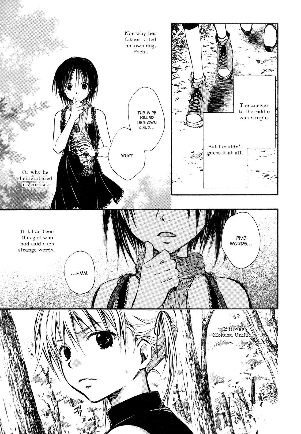 Satougashi no Dangan wa Uchinukenai Chapter 6.2 page 5 - Chapter 6 v2 : Scene.6 - THE QUIZMASTER