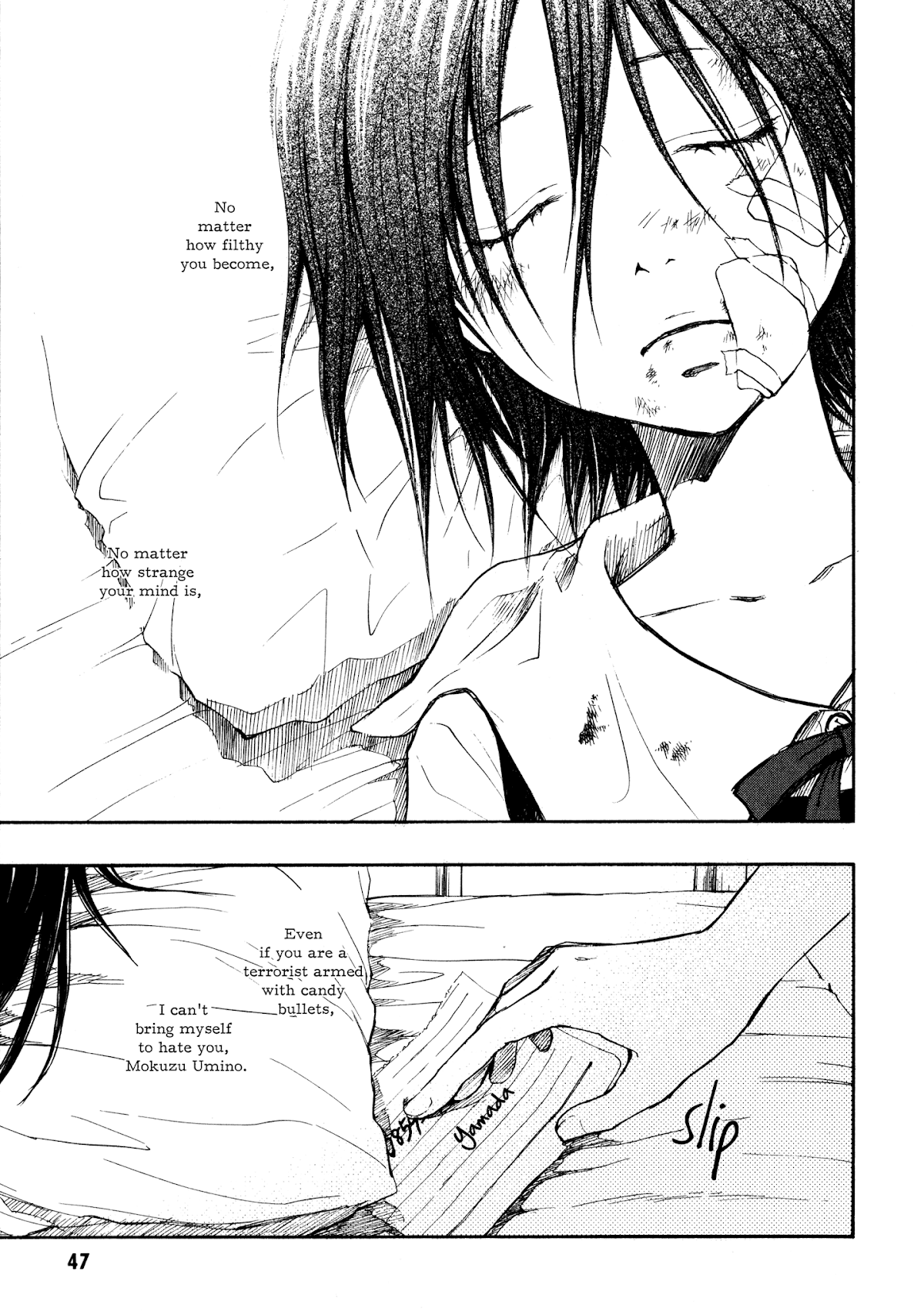 Satougashi no Dangan wa Uchinukenai Chapter 8.2 page 49 - Chapter 8 v2 : Scene.8 - My Bloody Valentine