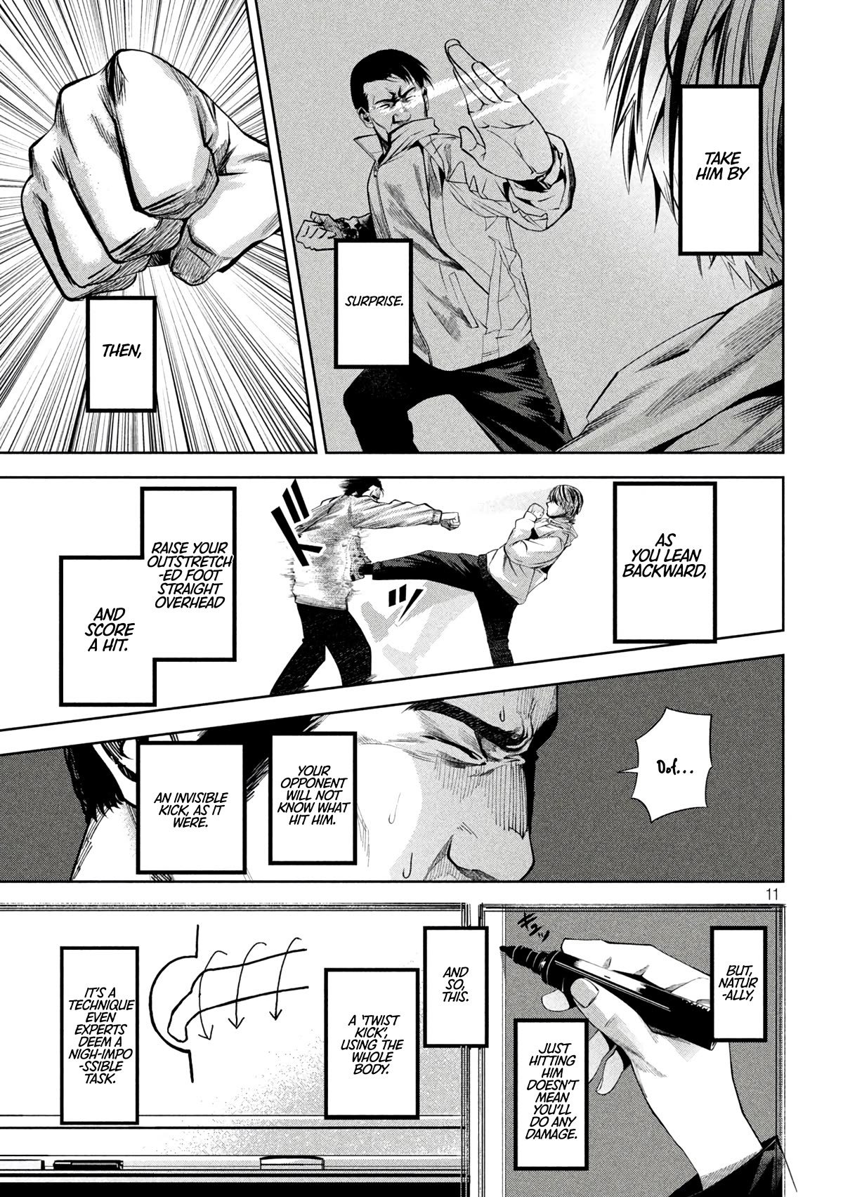 Satsudou Chapter 11 page 12 - Chapter 11: Go in there and fight ‘em