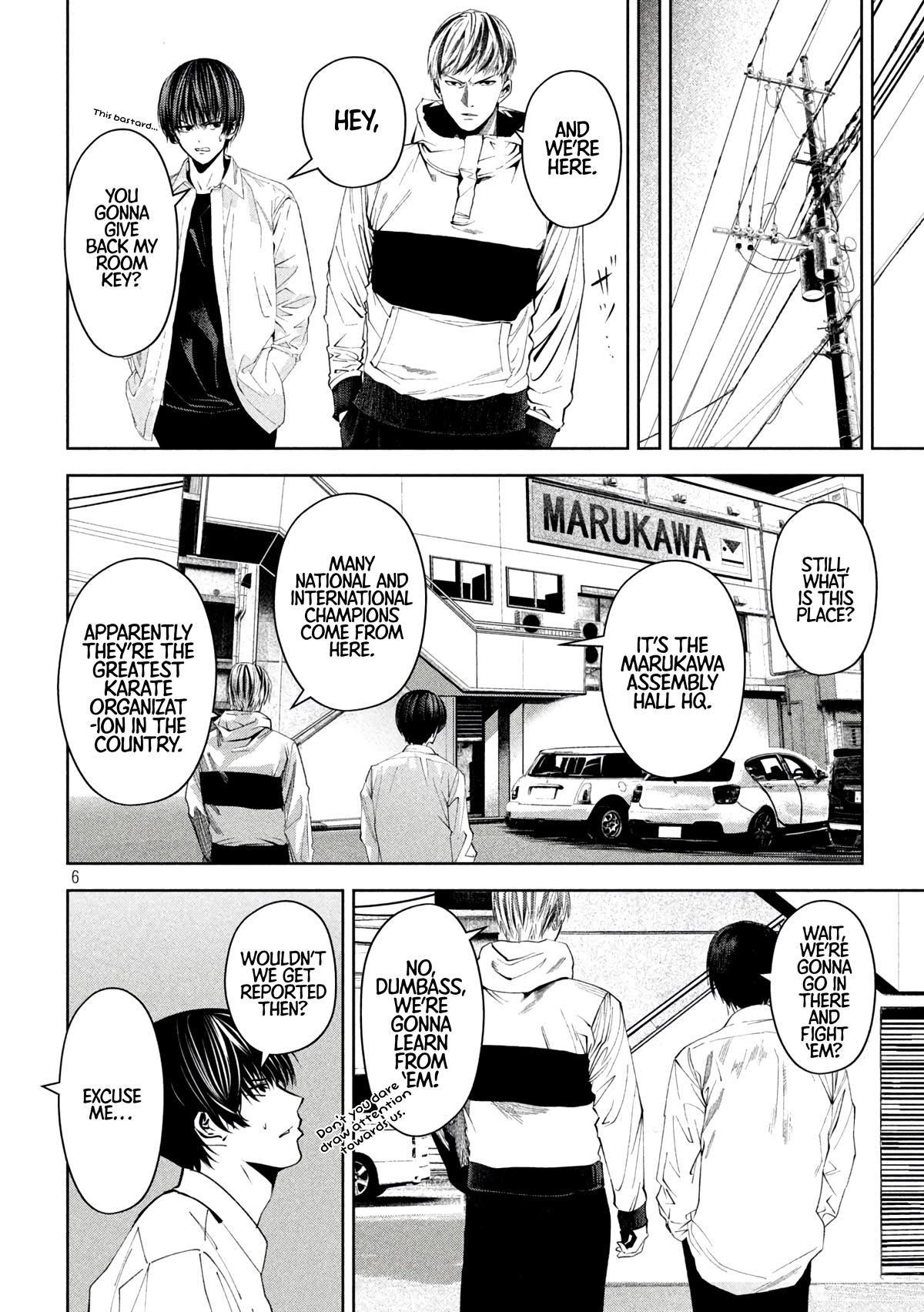 Satsudou Chapter 11 page 7 - Chapter 11: Go in there and fight ‘em