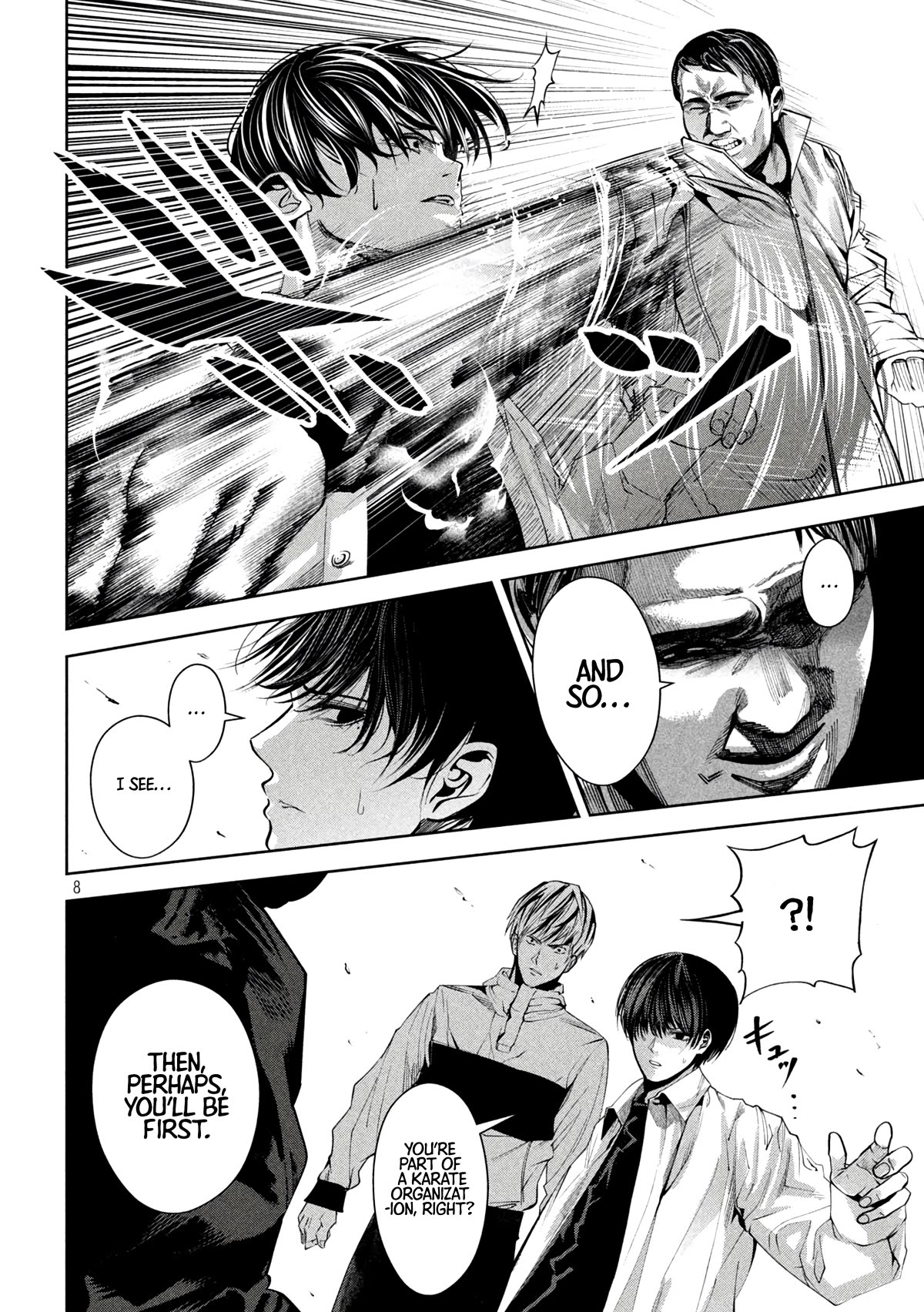 Satsudou Chapter 11 page 9 - Chapter 11: Go in there and fight ‘em