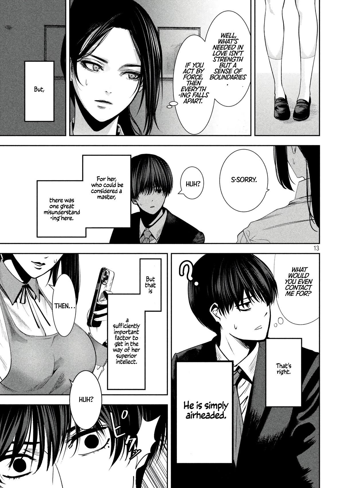 Satsudou Chapter 13 page 14 - Chapter 13: Misunderstanding