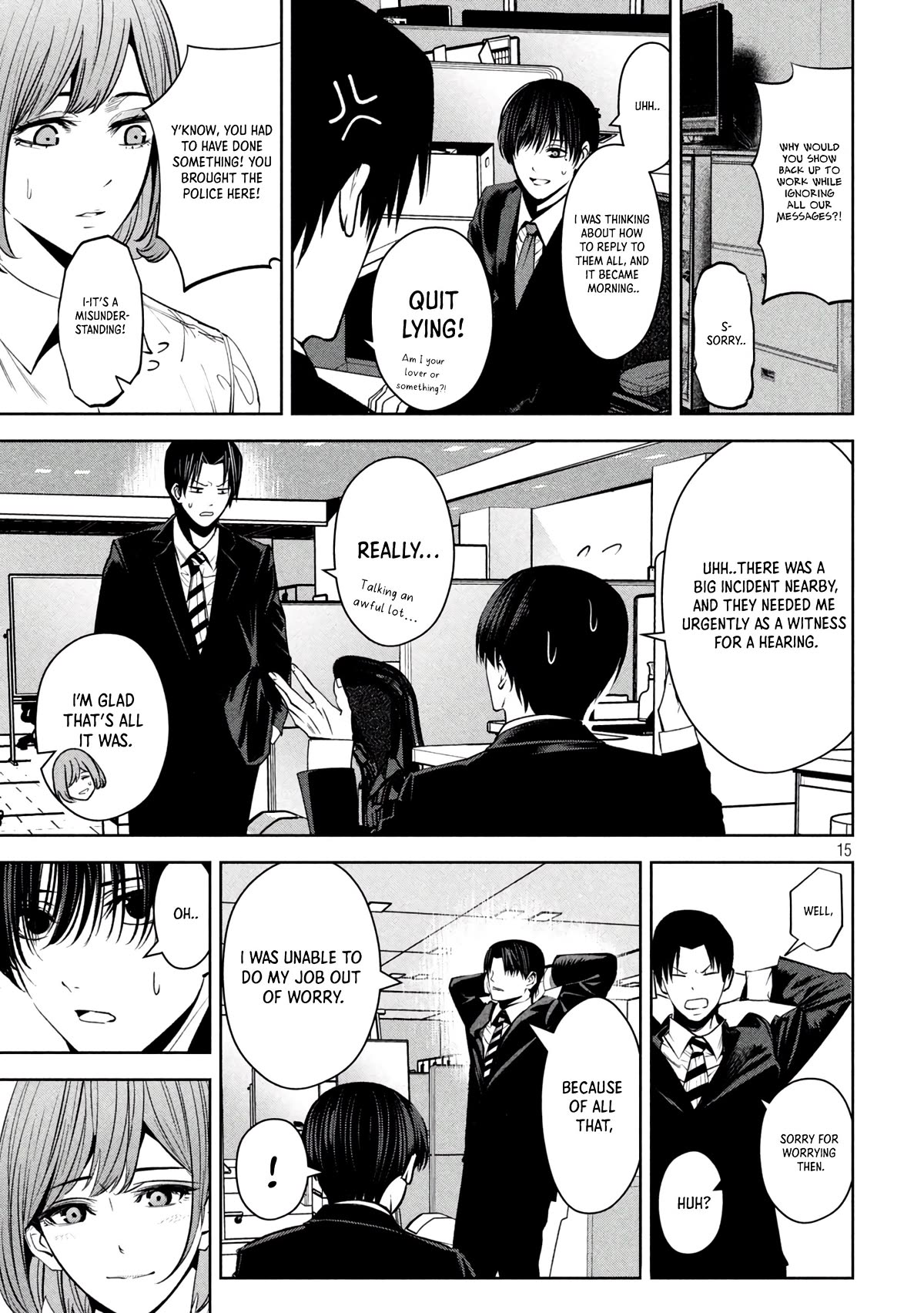 Satsudou Chapter 17 page 16 - Chapter 17: Remaining a Salaryman
