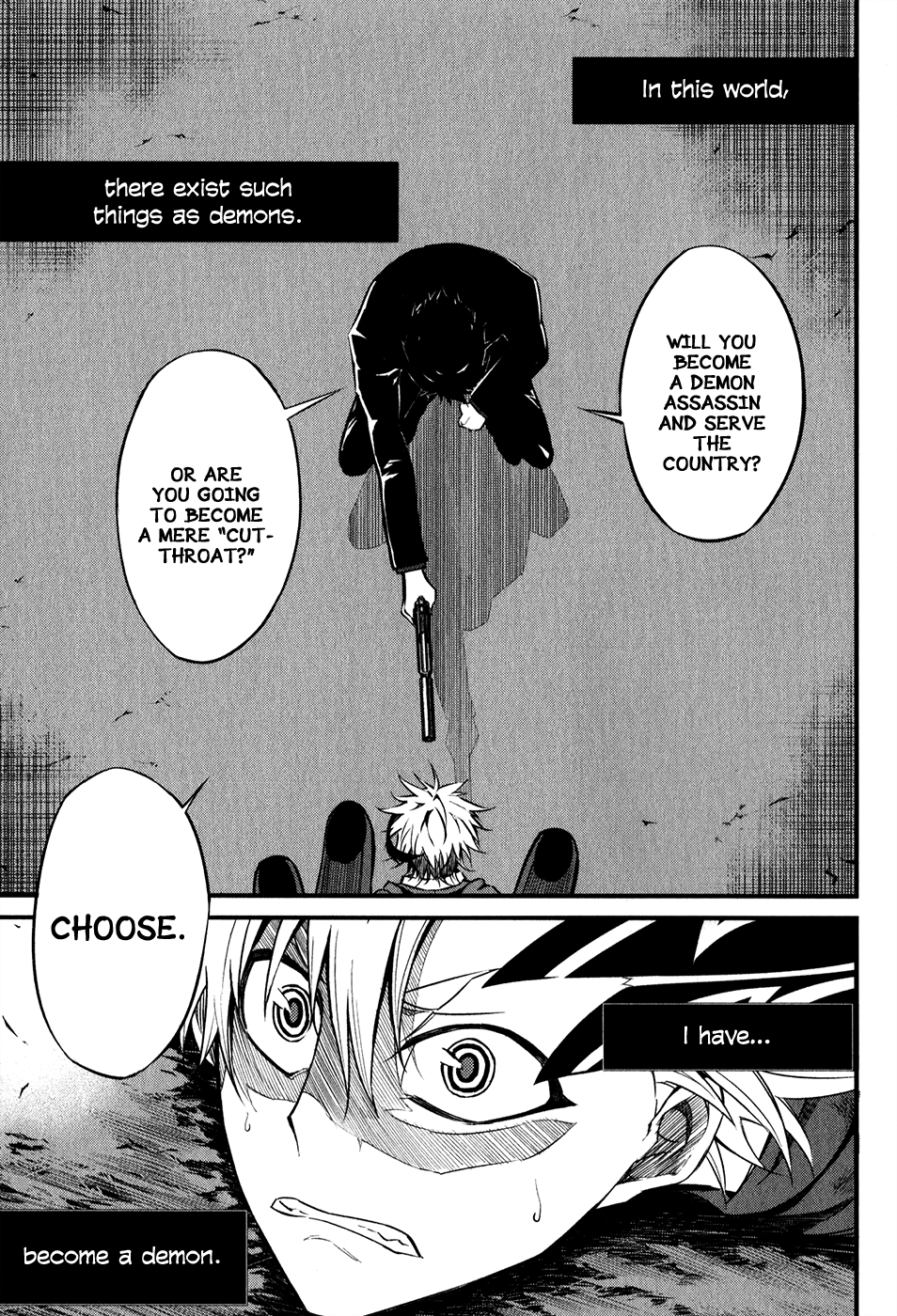 Satsui no Senki Chapter 2 page 1 - Chapter 2 : Burial Demon