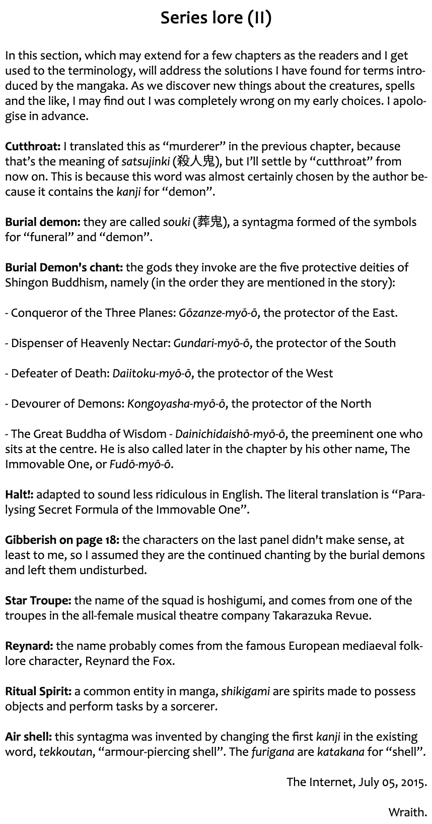 Satsui no Senki Chapter 2 page 64 - Chapter 2 : Burial Demon