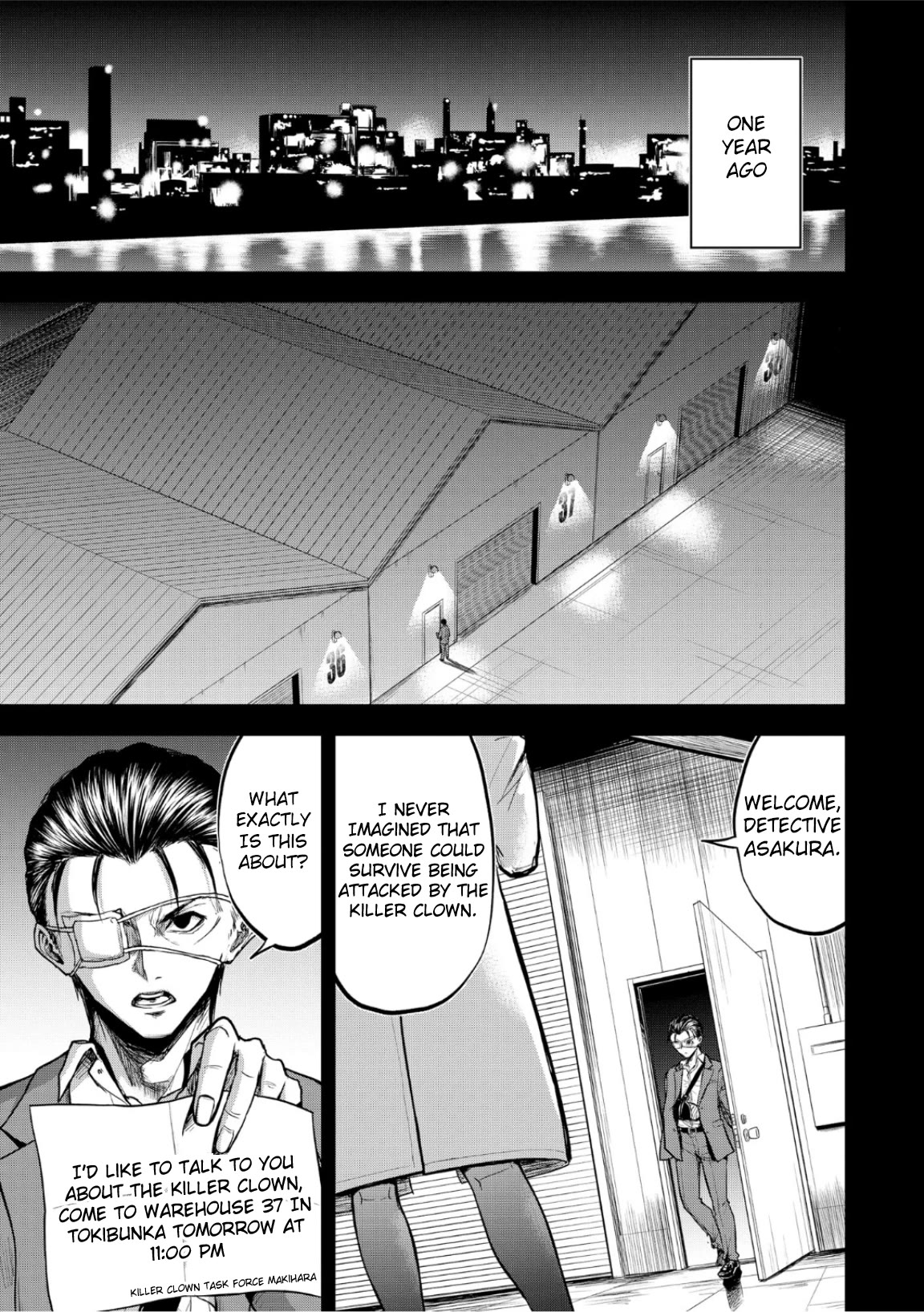 Satsujin Piero no Shitsumon Chapter 7 page 1 - Chapter 7