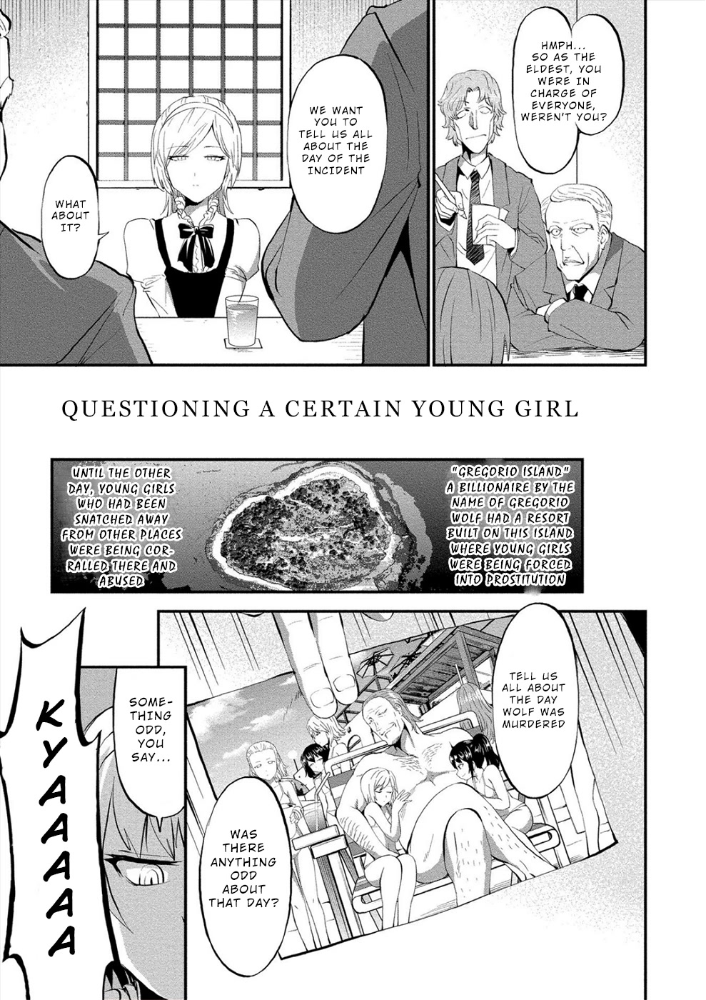 Satsuriku no Kuindeddo – 7-ri no Onna Shikeishuu Chapter 12.5 page 1 - Chapter 12.5: Extra