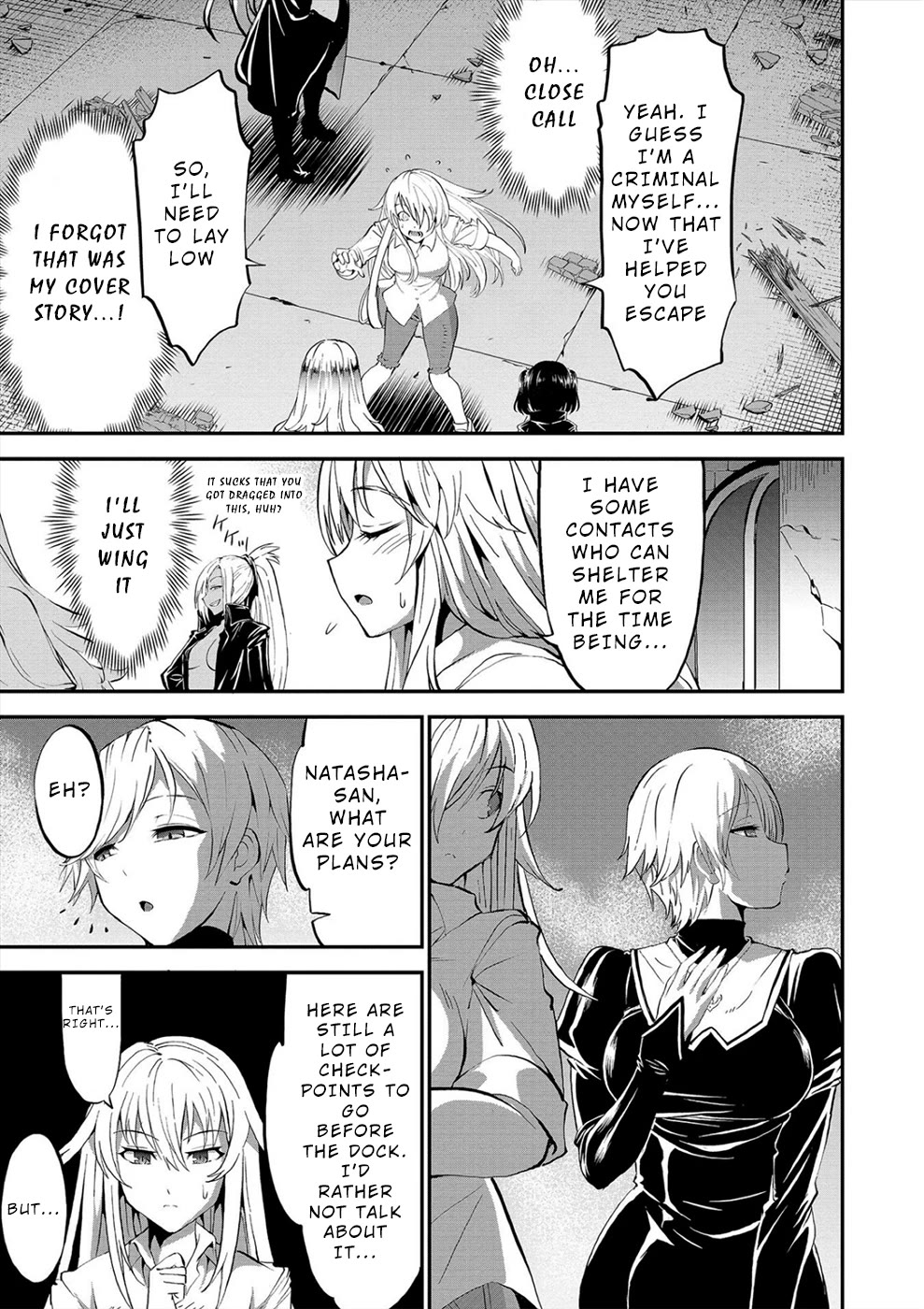 Satsuriku no Kuindeddo – 7-ri no Onna Shikeishuu Chapter 19 page 8 - Chapter 19
