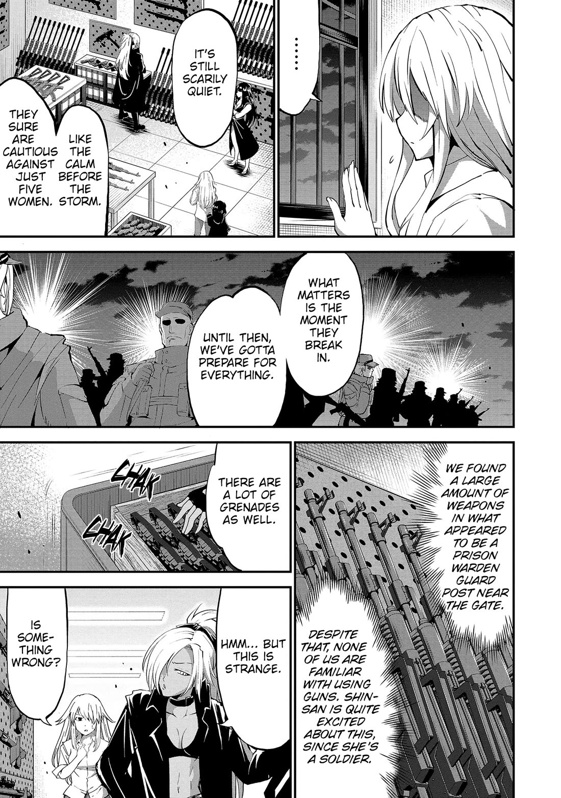Satsuriku no Kuindeddo – 7-ri no Onna Shikeishuu Chapter 27 page 8 - Chapter 27