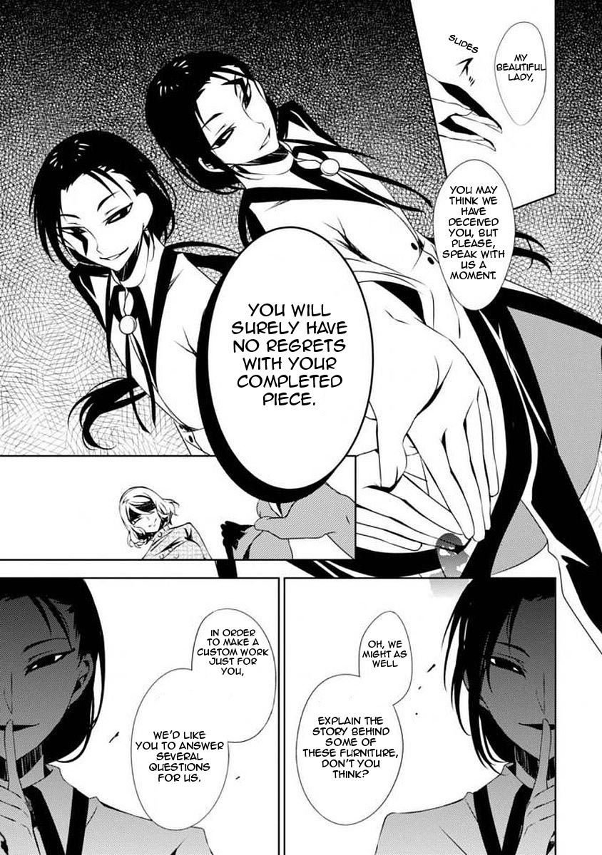 Satsuriku no Tenshi: Episode.0 Chapter 4 page 20 - Chapter 4: The Twins' Furniture Store