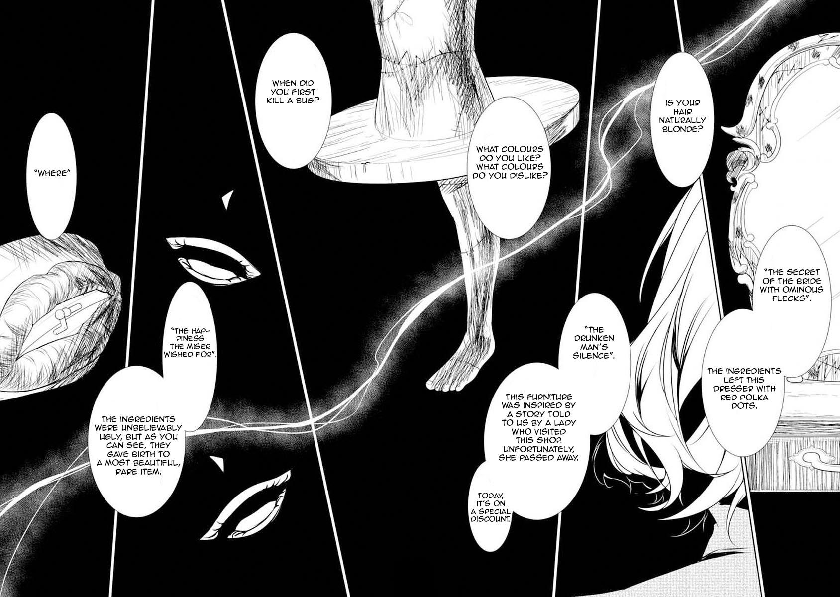Satsuriku no Tenshi: Episode.0 Chapter 4 page 21 - Chapter 4: The Twins' Furniture Store