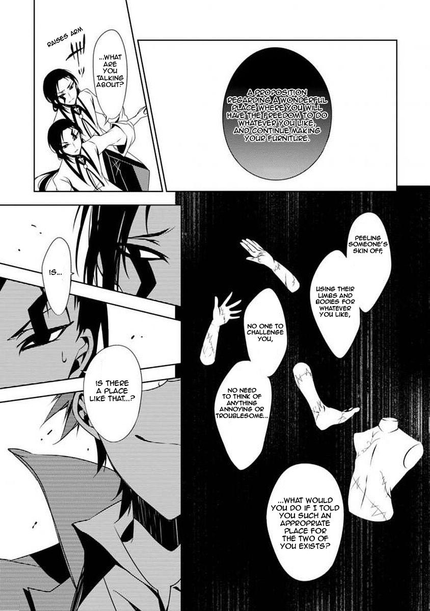 Satsuriku no Tenshi: Episode.0 Chapter 4 page 31 - Chapter 4: The Twins' Furniture Store