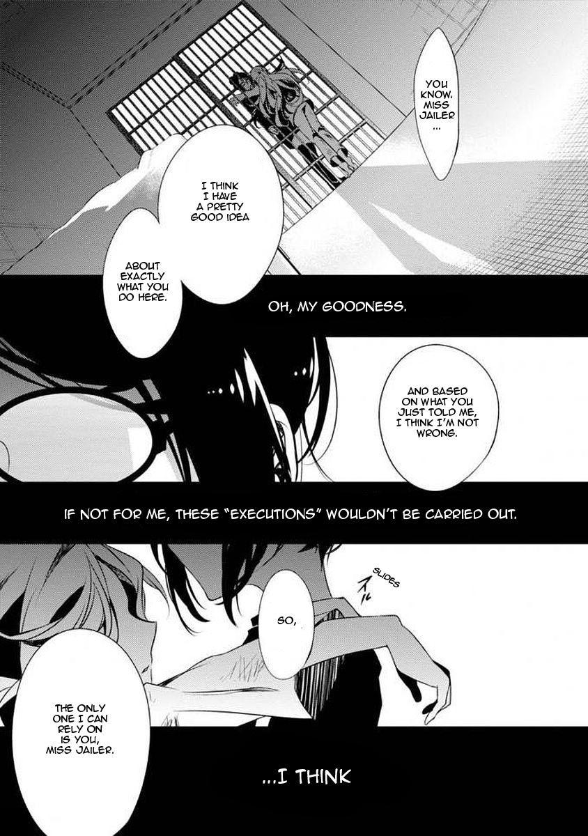 Satsuriku no Tenshi: Episode.0 Chapter 7 page 17 - Chapter 7: The Rose and the Chinese Redbud
