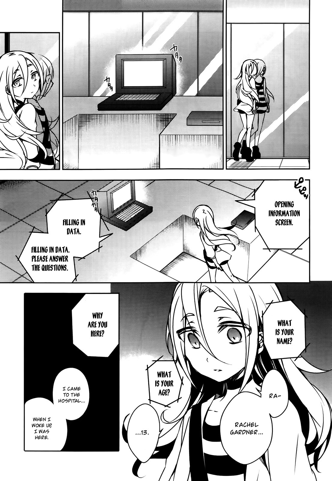 Satsuriku no Tenshi Chapter 1 page 10 - Chapter 1: The Little Girl Who Lost Her Memories