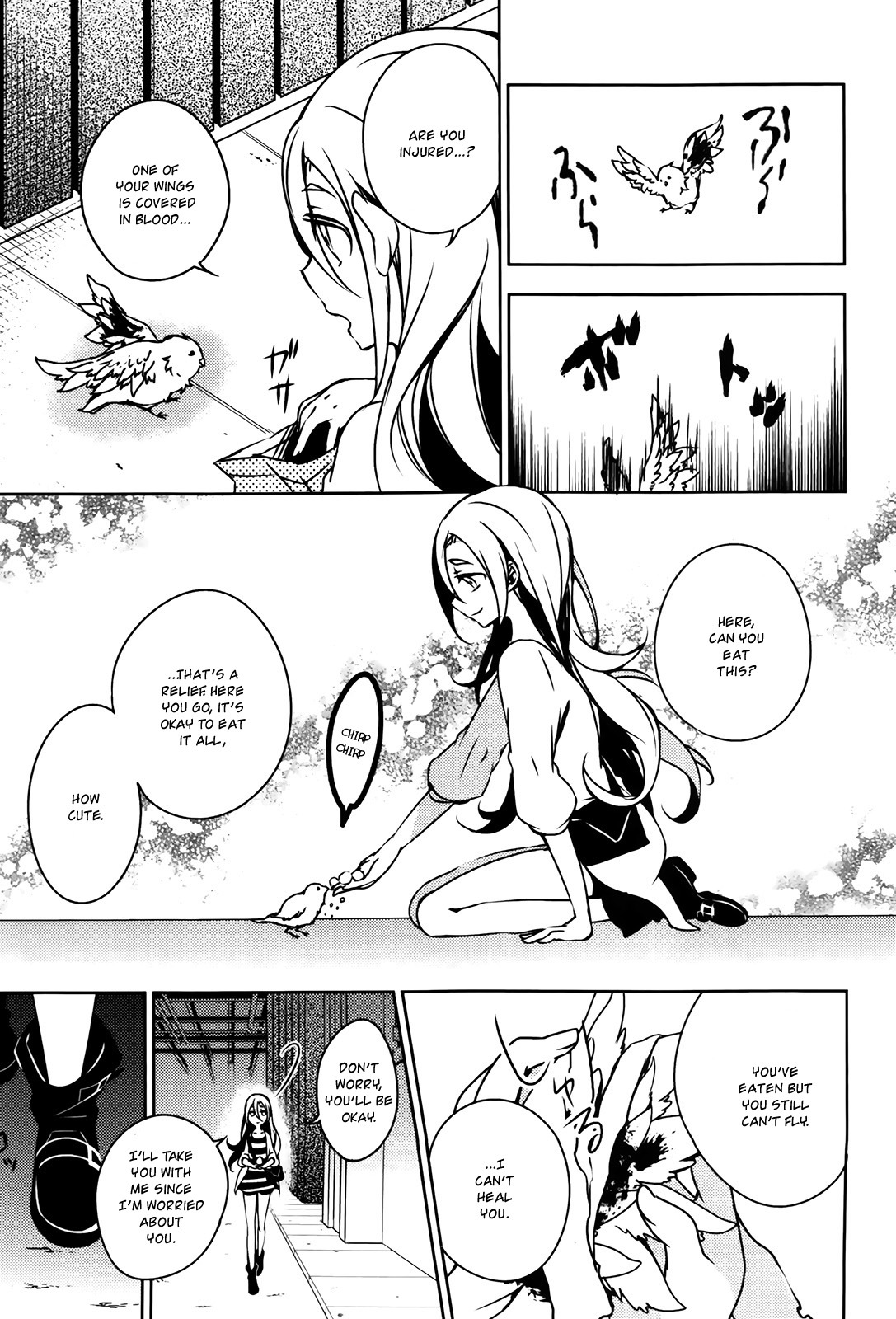 Satsuriku no Tenshi Chapter 1 page 22 - Chapter 1: The Little Girl Who Lost Her Memories