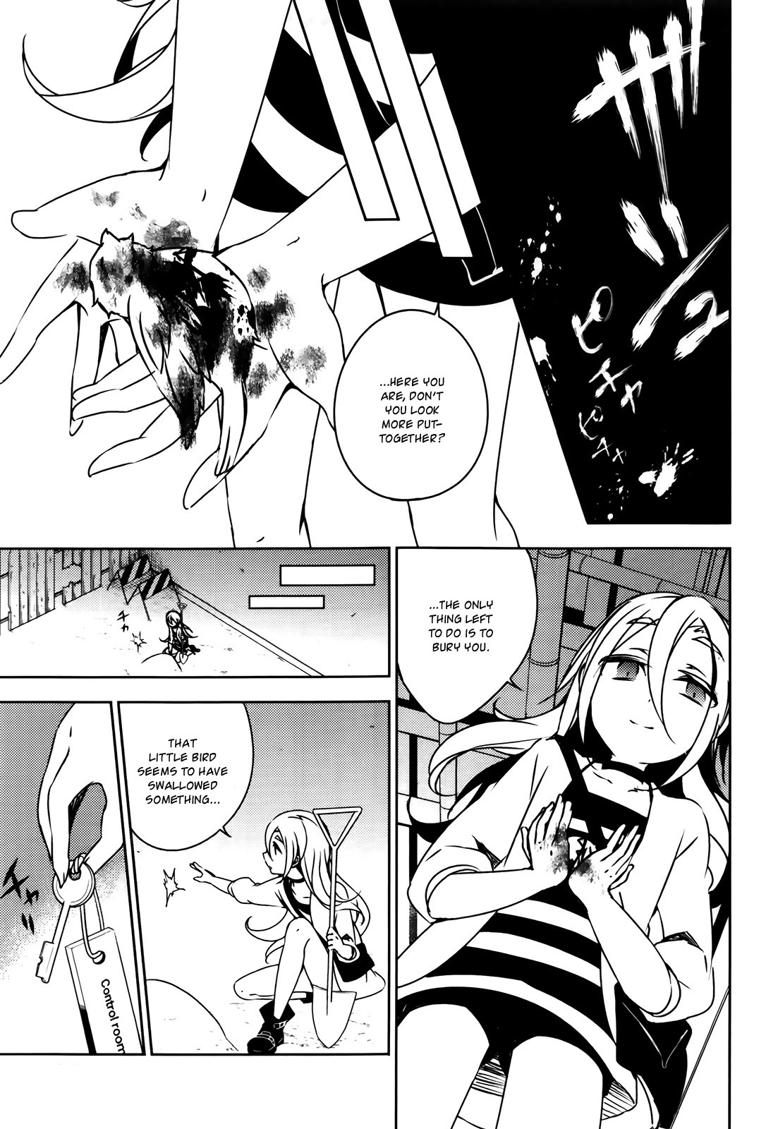 Satsuriku no Tenshi Chapter 1 page 38 - Chapter 1: The Little Girl Who Lost Her Memories