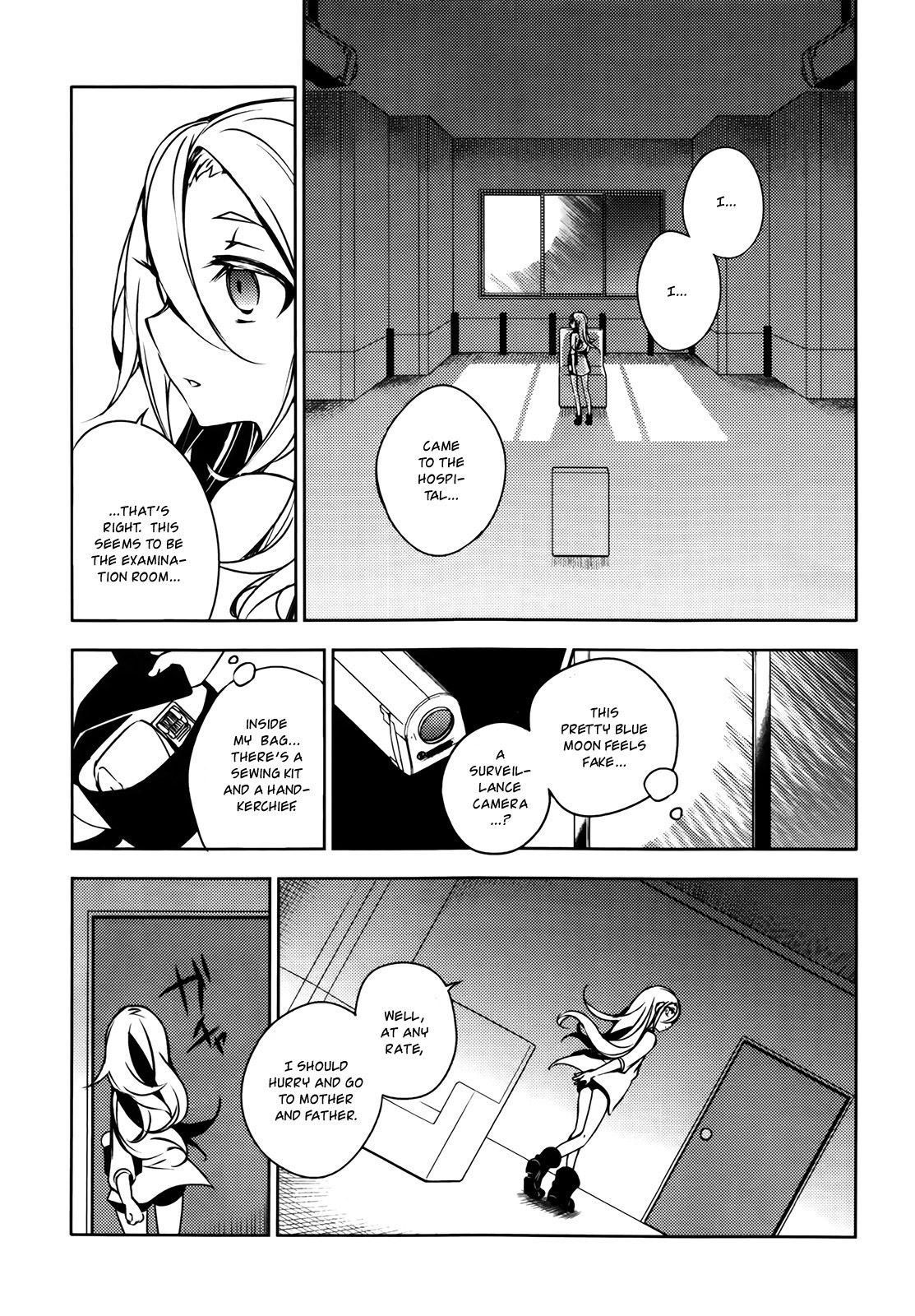 Satsuriku no Tenshi Chapter 1 page 6 - Chapter 1: The Little Girl Who Lost Her Memories