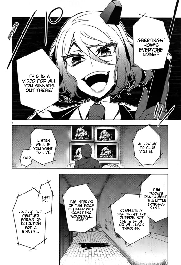 Satsuriku no Tenshi Chapter 11 page 2 - Chapter 11: If you were to die here...