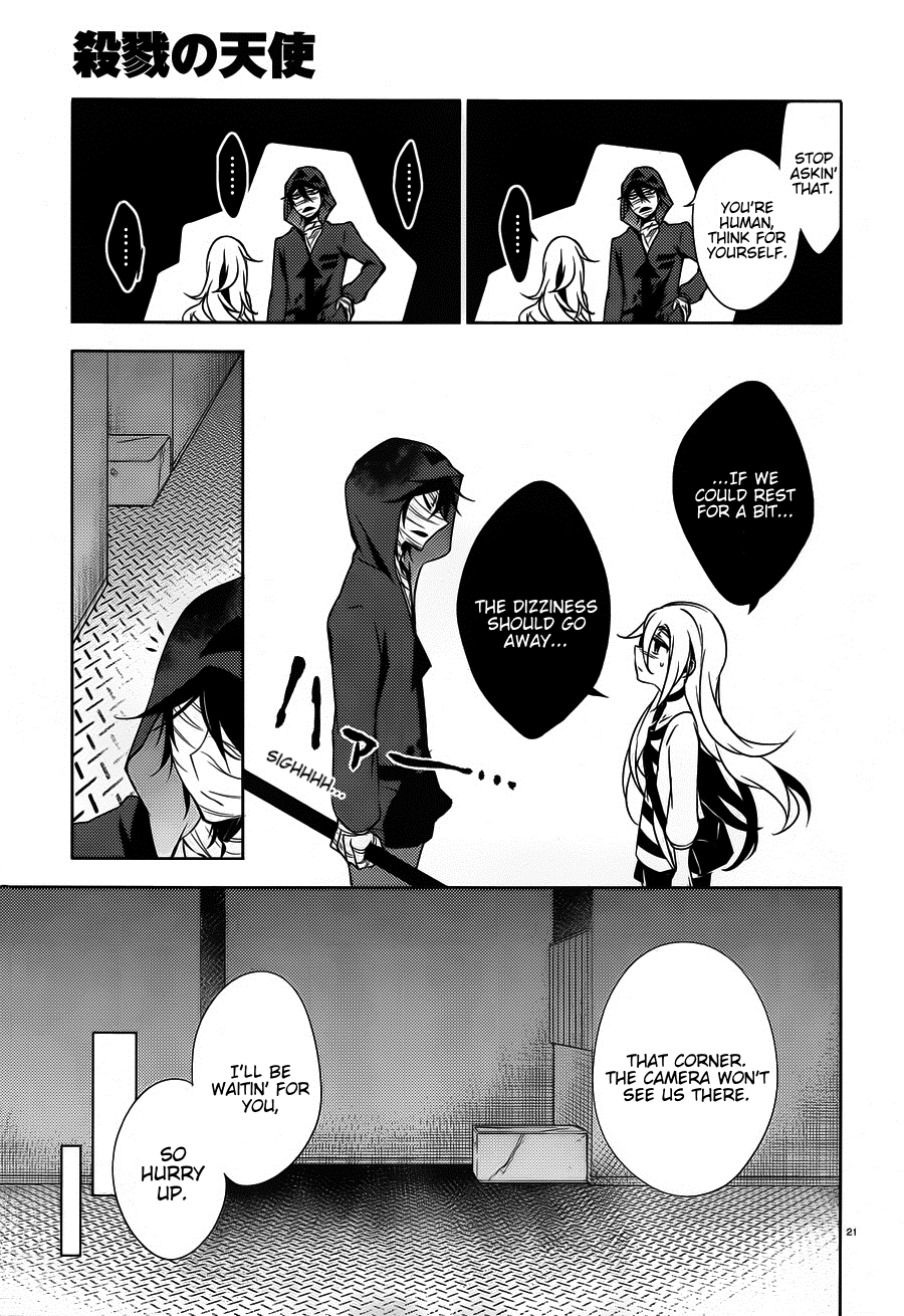 Satsuriku no Tenshi Chapter 12 page 22 - Chapter 12: Monster