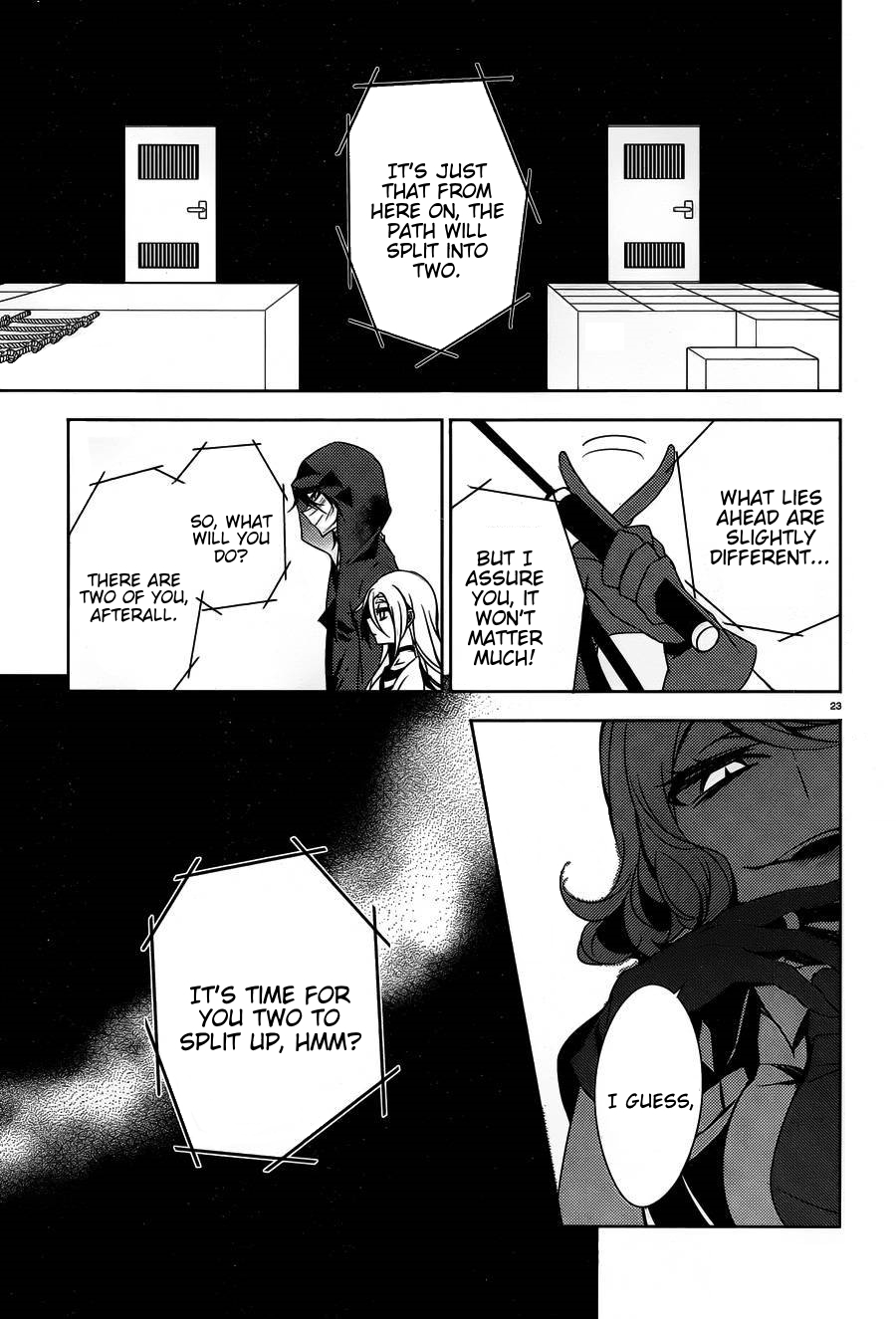Satsuriku no Tenshi Chapter 13 page 22 - Chapter 13: Seperation