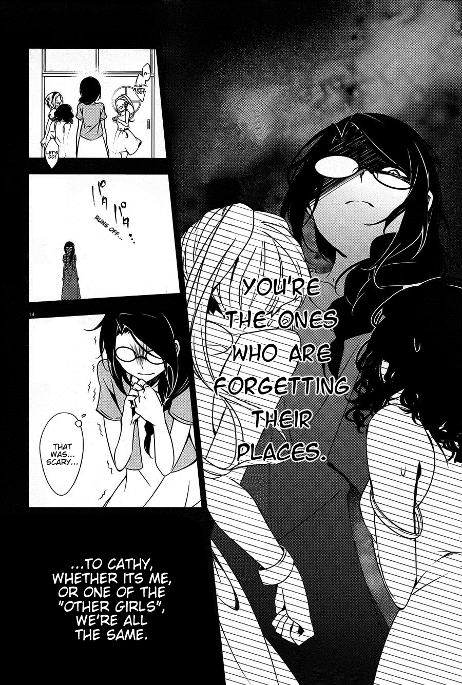 Satsuriku no Tenshi Chapter 19 page 14 - Chapter 19: A Young Girl's Vow