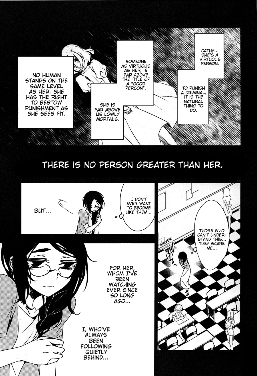 Satsuriku no Tenshi Chapter 19 page 15 - Chapter 19: A Young Girl's Vow