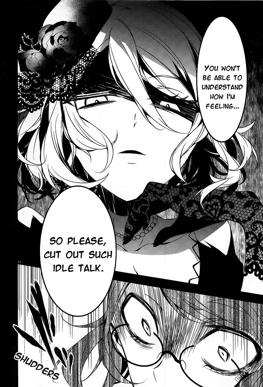 Satsuriku no Tenshi Chapter 19 page 23 - Chapter 19: A Young Girl's Vow