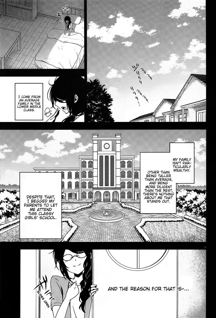 Satsuriku no Tenshi Chapter 19 page 7 - Chapter 19: A Young Girl's Vow