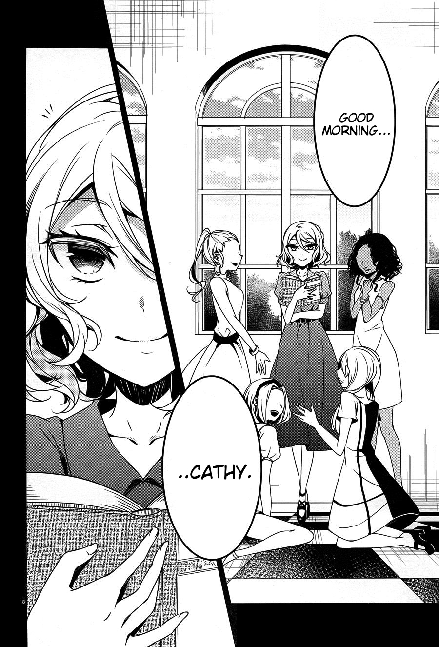 Satsuriku no Tenshi Chapter 19 page 8 - Chapter 19: A Young Girl's Vow