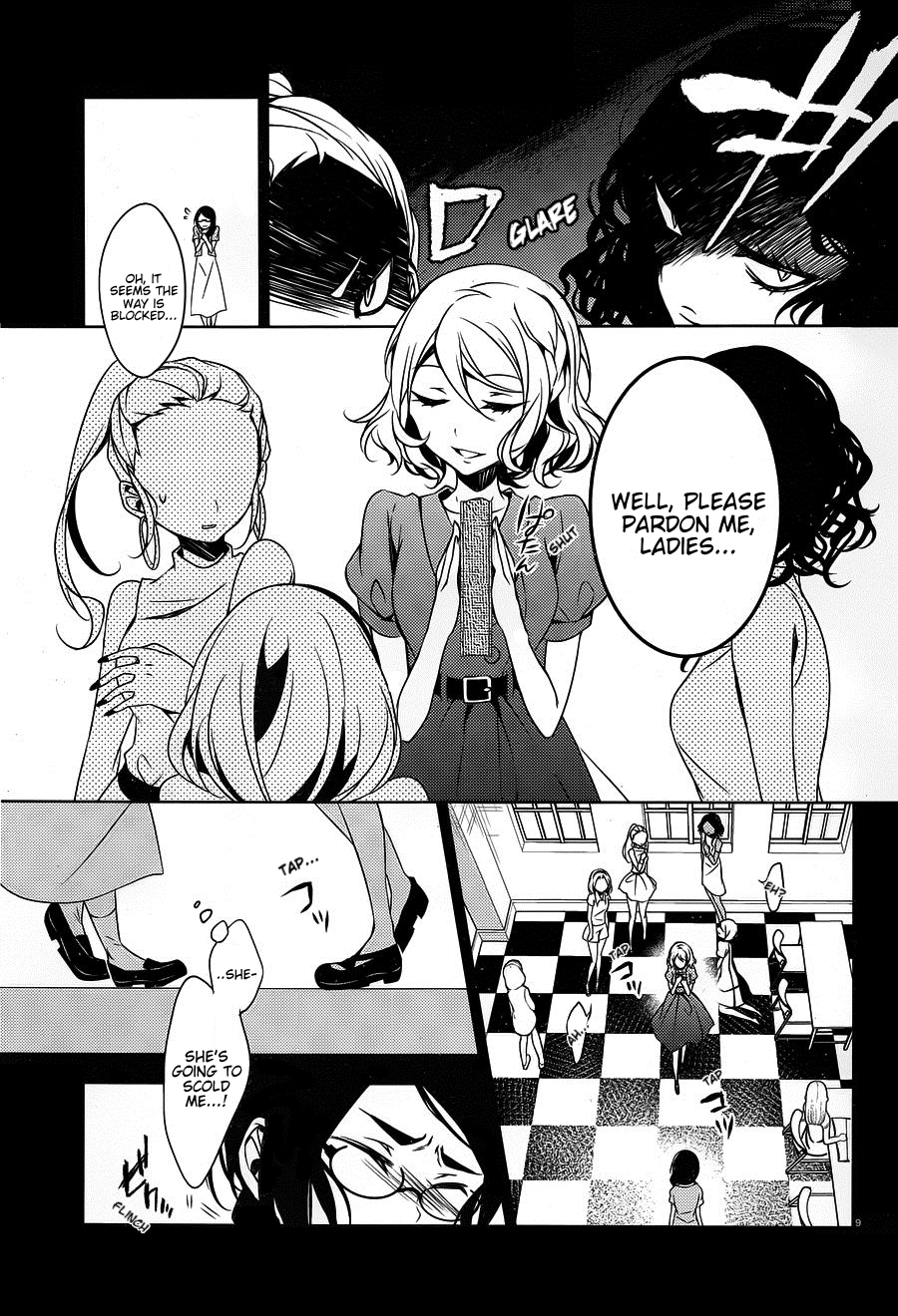 Satsuriku no Tenshi Chapter 19 page 9 - Chapter 19: A Young Girl's Vow