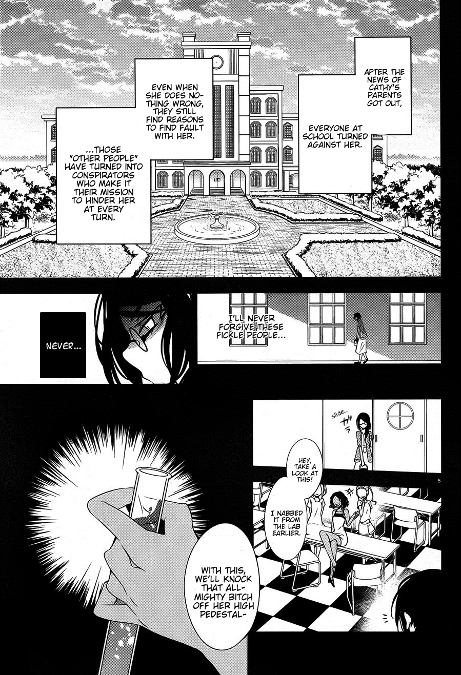 Satsuriku no Tenshi Chapter 20 page 5 - Chapter 20: The Smile of a Rose