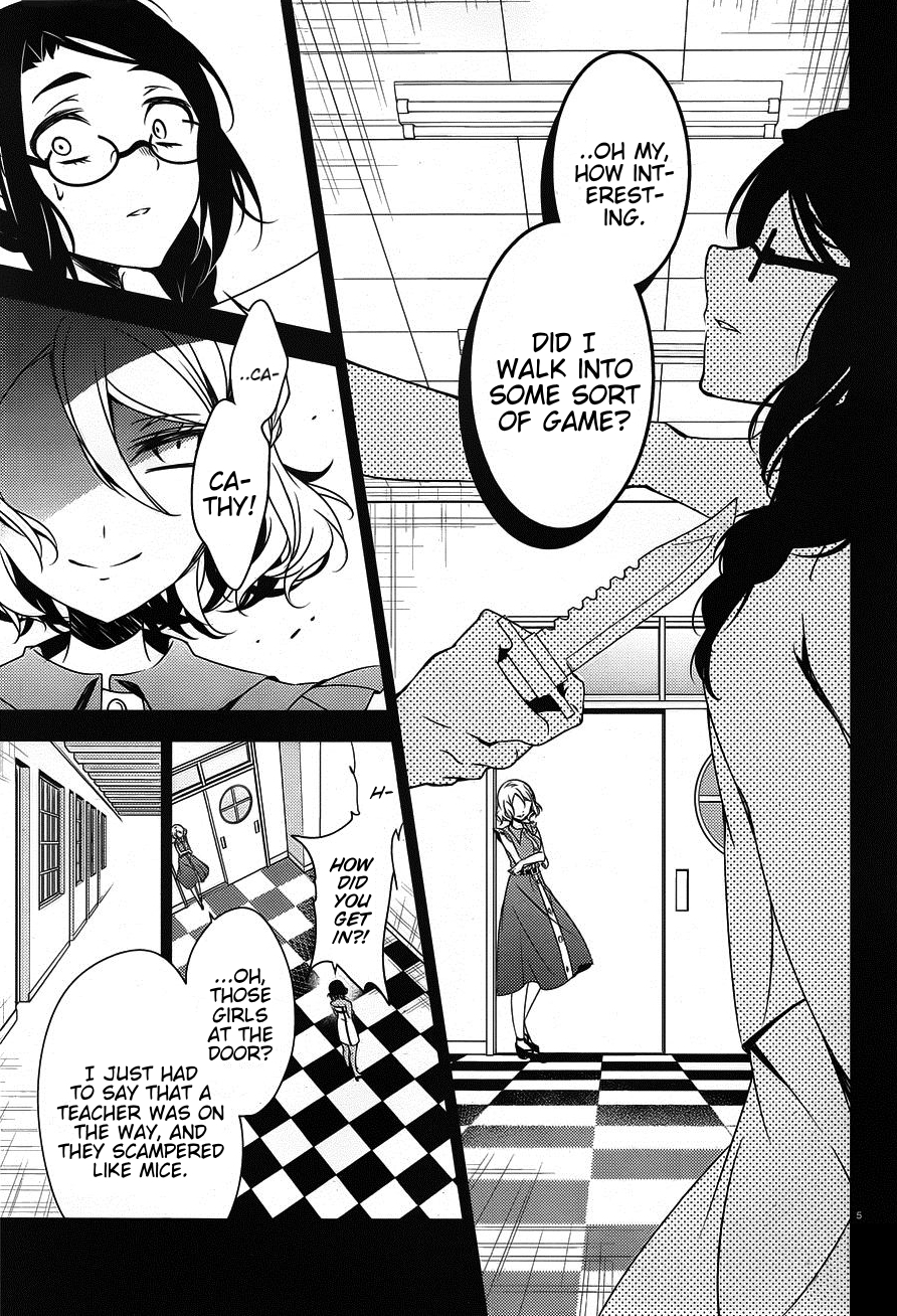 Satsuriku no Tenshi Chapter 21 page 5 - Chapter 21: The Very First Person