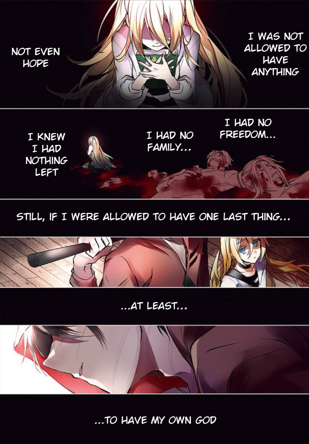 Satsuriku no Tenshi Chapter 44 page 1 - Chapter 44: The Oath of the Two