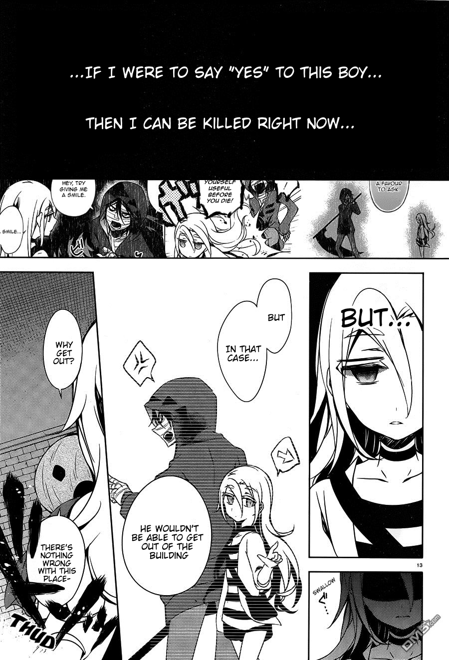 Satsuriku no Tenshi Chapter 6 page 13 - Chapter 6: An Oath to God