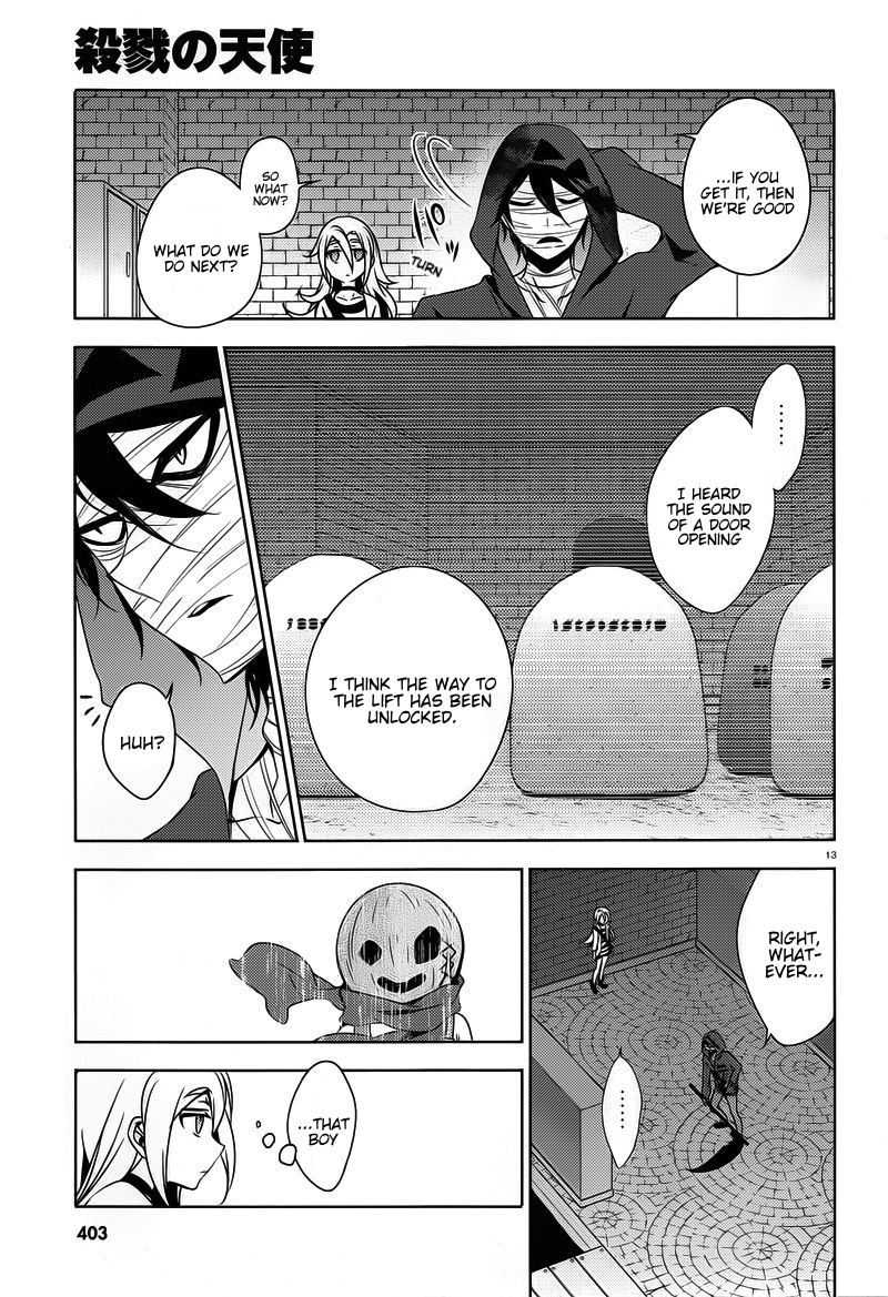 Satsuriku no Tenshi Chapter 7 page 15 - Chapter 7: The Boy Who Loved Graves