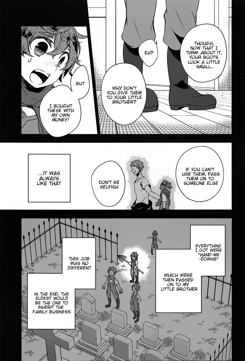 Satsuriku no Tenshi Chapter 7 page 32 - Chapter 7: The Boy Who Loved Graves
