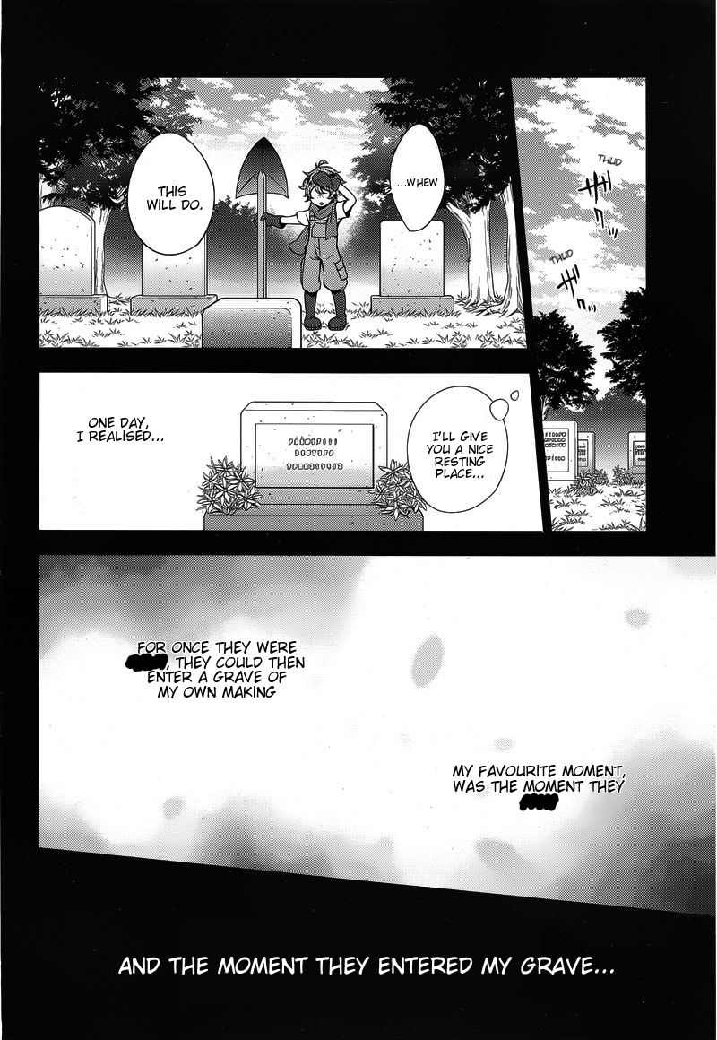 Satsuriku no Tenshi Chapter 7 page 35 - Chapter 7: The Boy Who Loved Graves