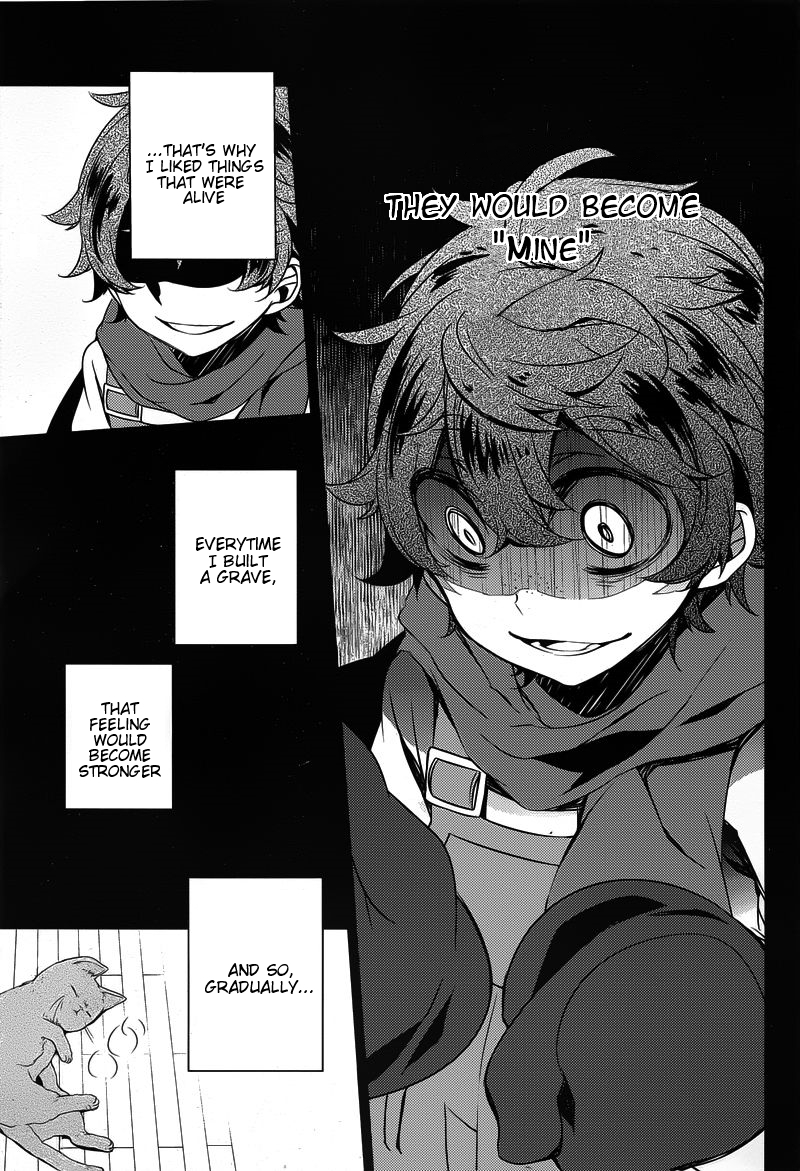 Satsuriku no Tenshi Chapter 7 page 36 - Chapter 7: The Boy Who Loved Graves