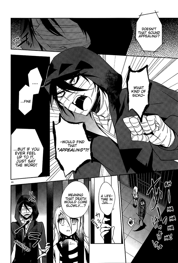 Satsuriku no Tenshi Chapter 9 page 22 - Chapter 9: Crime and Punishment
