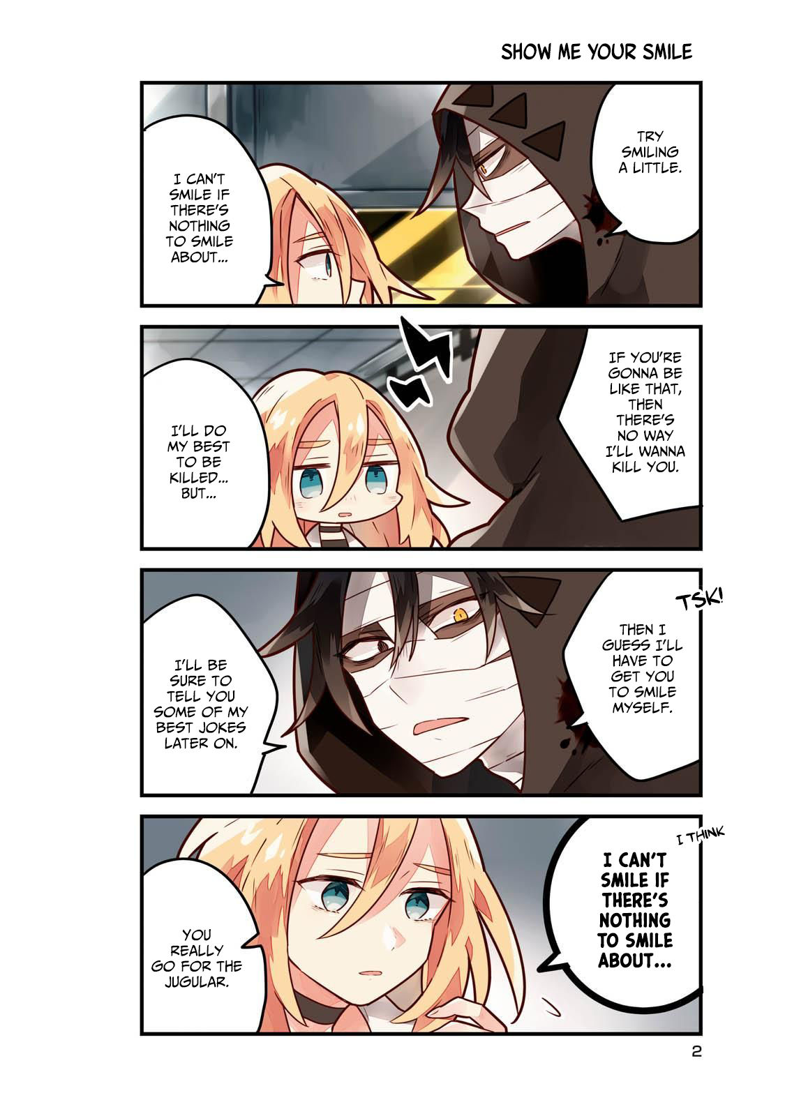 Satsuten! Chapter 1 page 4 - Chapter 1: Won't Run!
