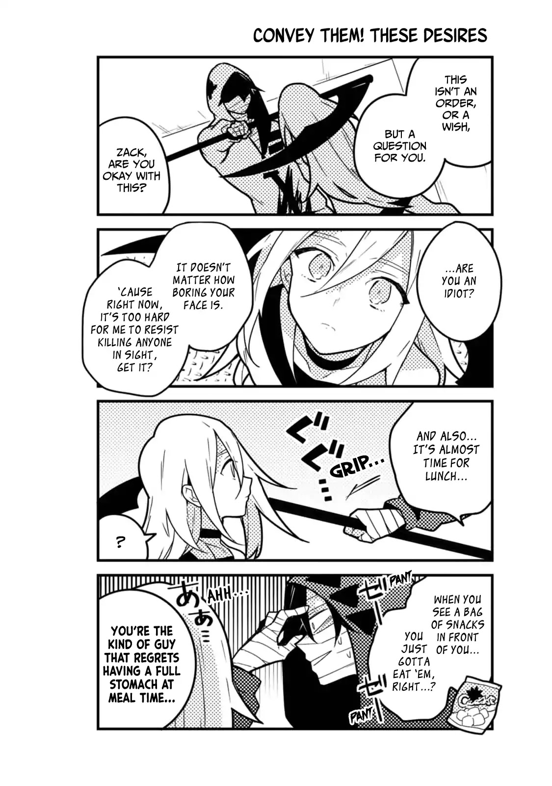 Satsuten! Chapter 18 page 4 - Chapter 18: Won't Let You Kill Me!